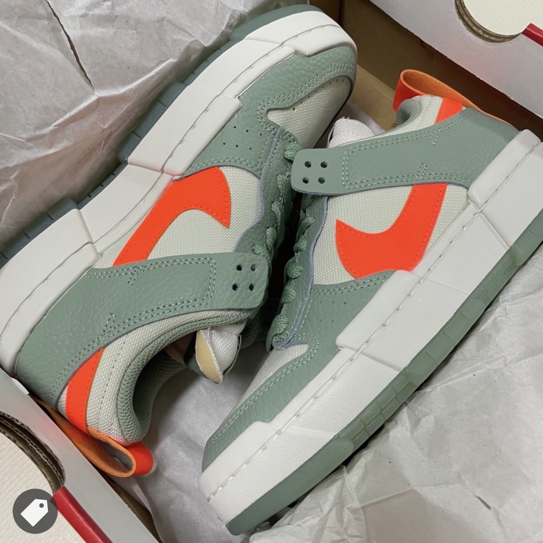 (W) Nike Dunk Low Disrupt Sea Glass 착용 스타일