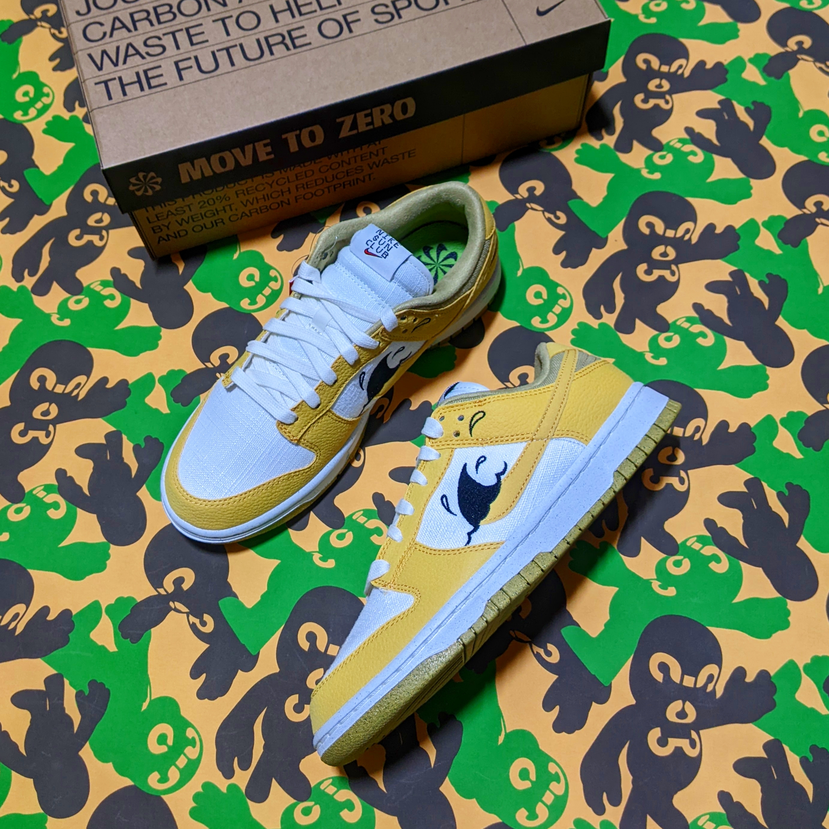 Nike Dunk Low Retro SE Next Nature Nike Sun Club 착용 스타일 - 1