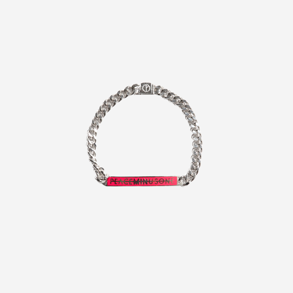 peaceminusone alphabet bracelet #1 red - ブレスレット