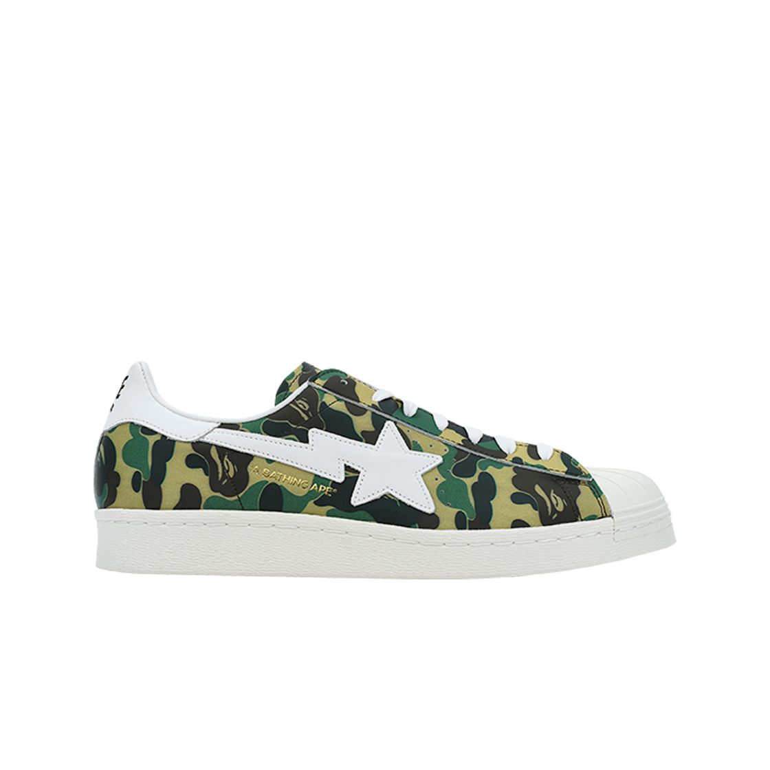 아디다스 x 베이프 슈퍼스타 80s 그린 카모(Adidas x BAPE Superstar 80s Green Camo)
