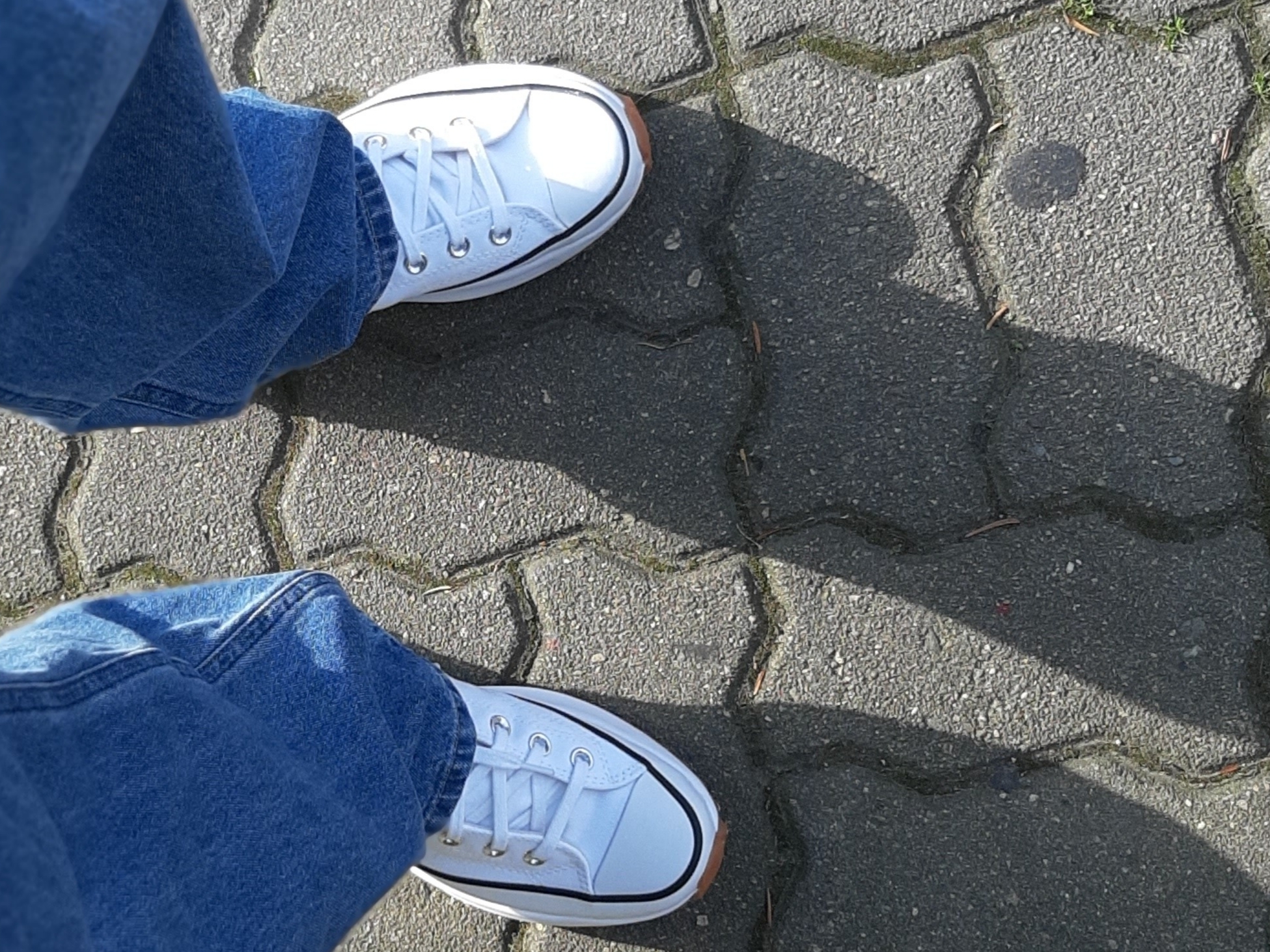 Converse Run Star Hike Hi White Black Gum 착용 스타일