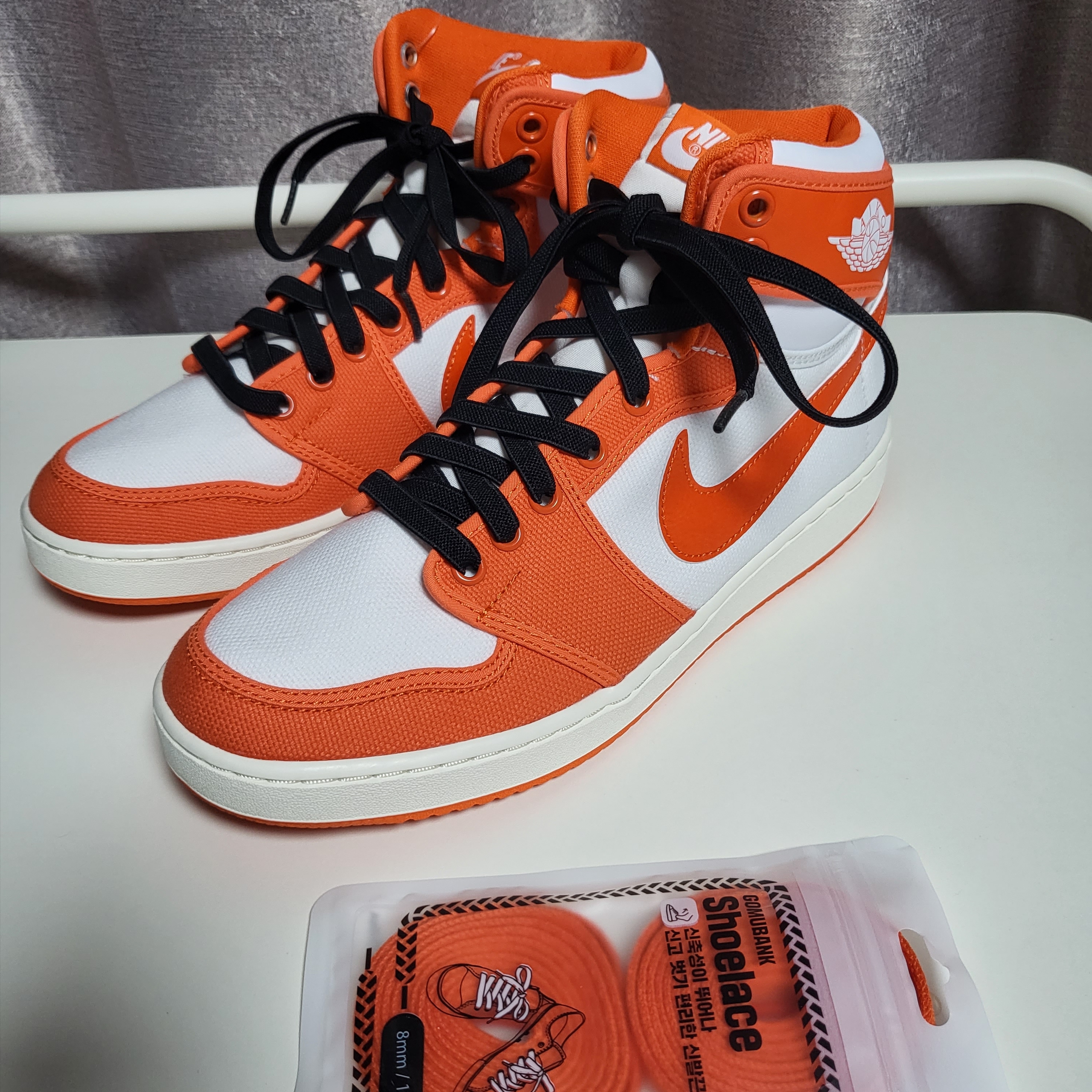 Jordan 1 KO Rush Orange 착용 스타일