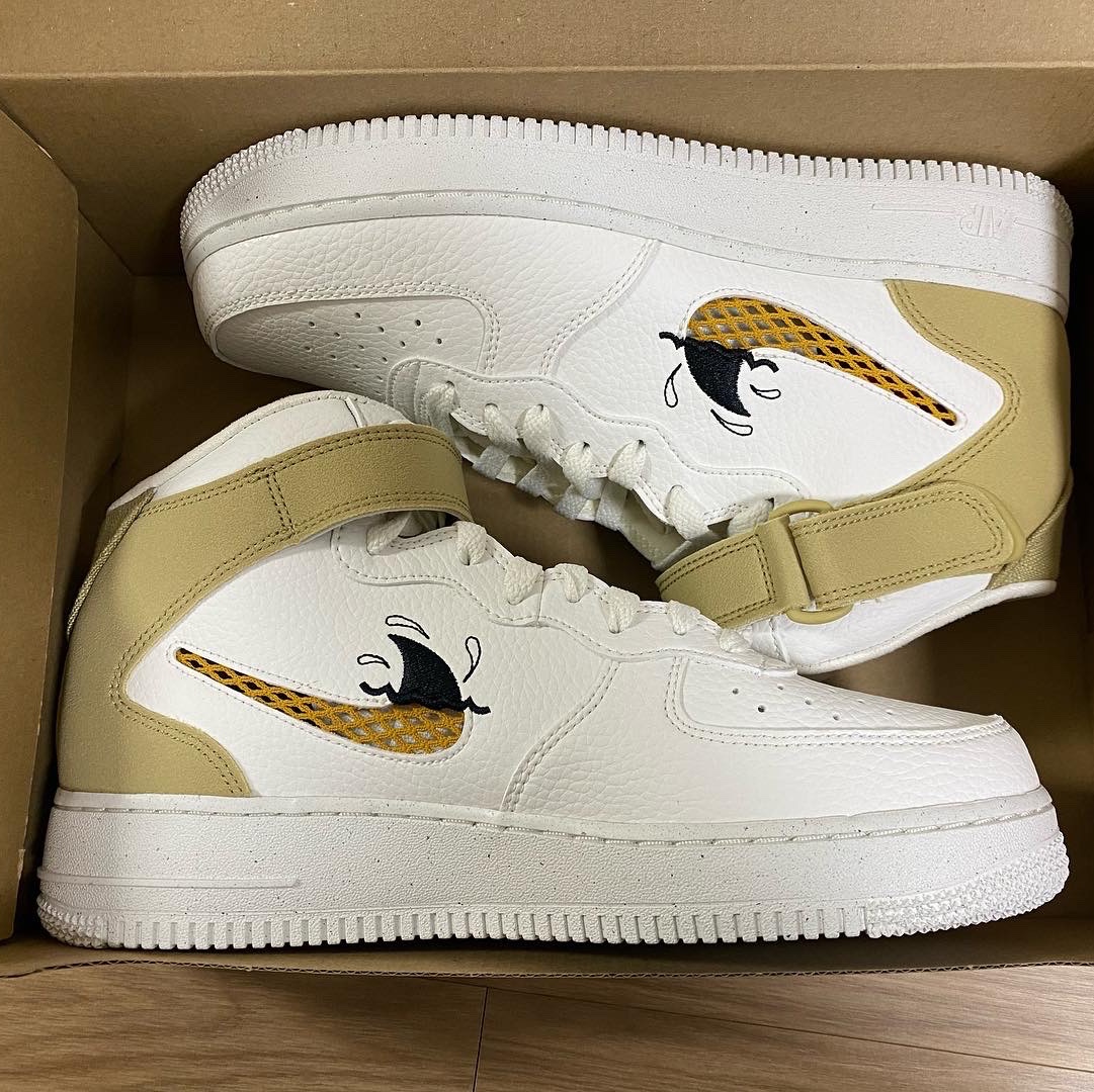Nike Air Force 1 Mid '07 LV8 Next Nature Sun Club 착용 스타일 - 2