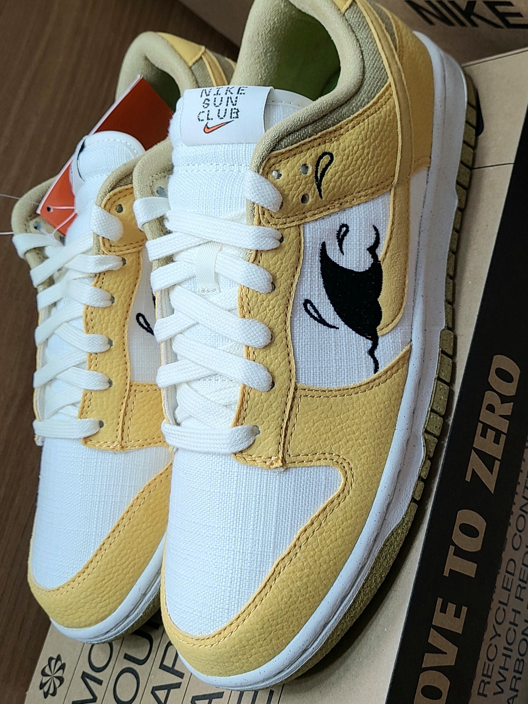 Nike Dunk Low Retro SE Next Nature Nike Sun Club 착용 스타일 - 1