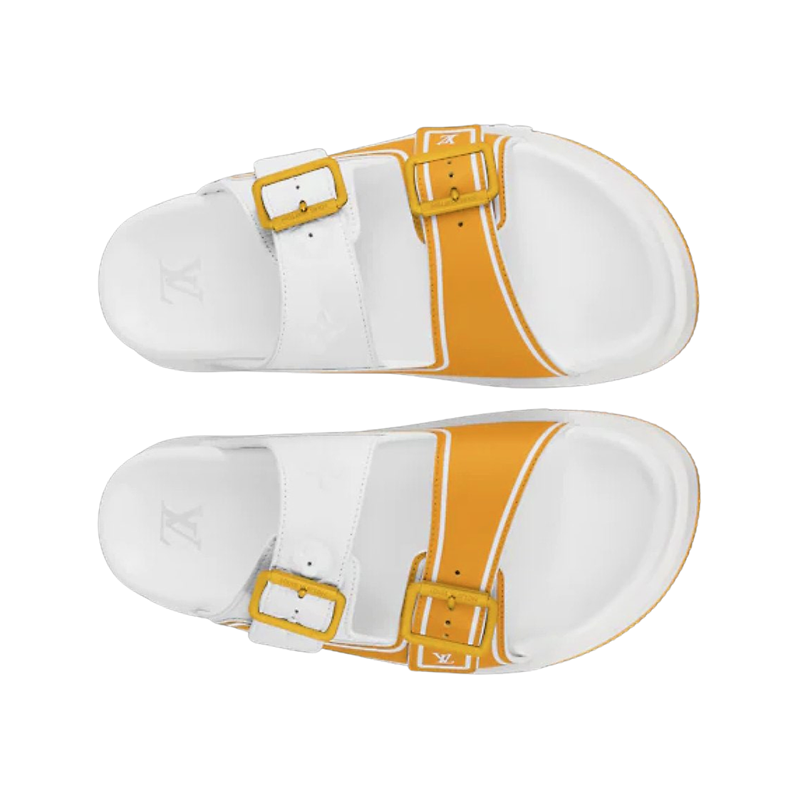 Louis Vuitton LV Trainer Mule Jaune 상세 이미지 2