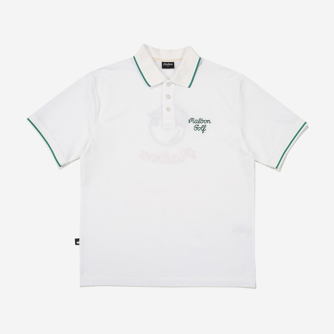 말본 골프 버킷 폴로 티셔츠 화이트 | Malbon Golf | KREAM