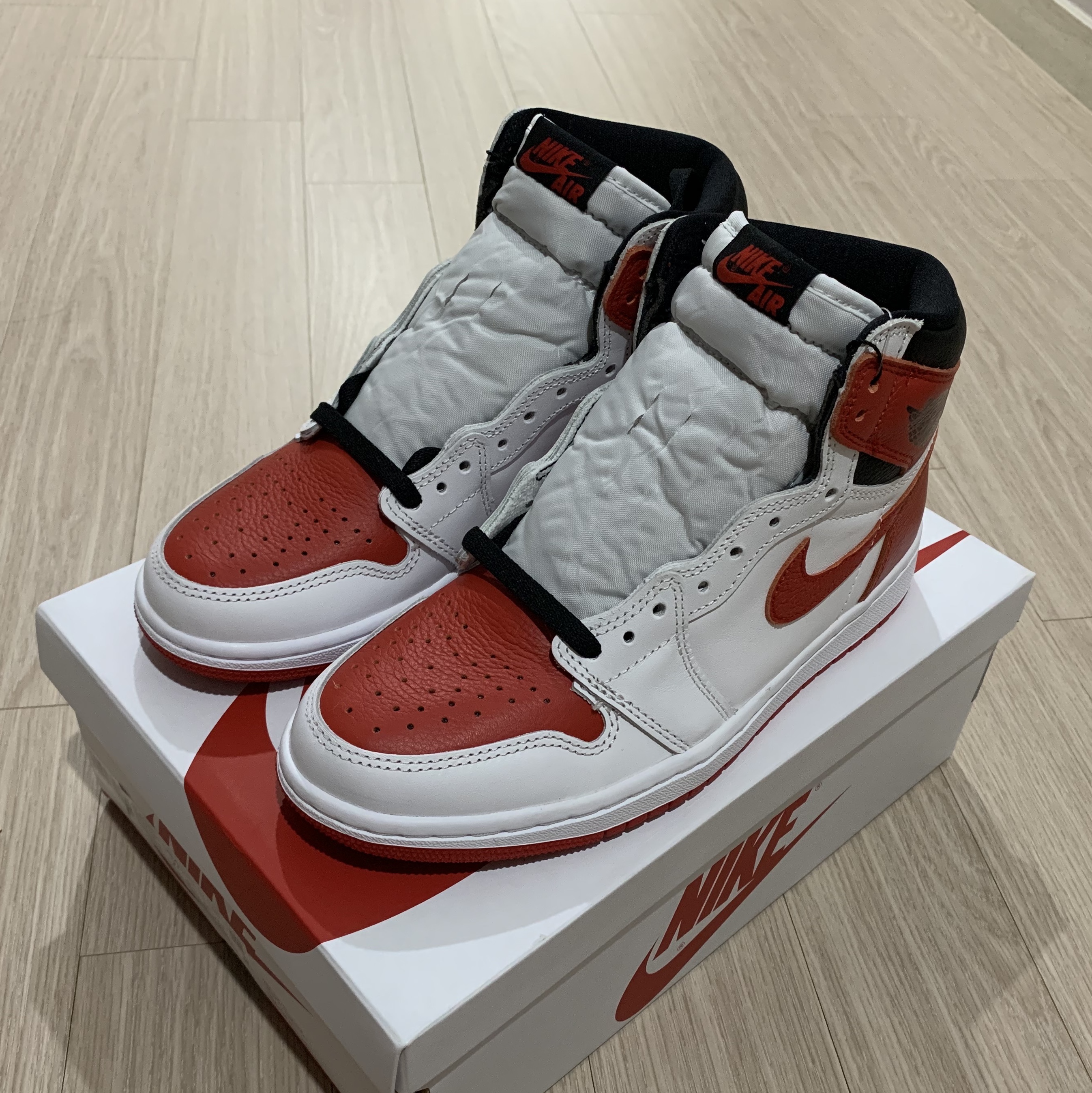 Jordan 1 Retro High OG Heritage 착용 스타일 - 1