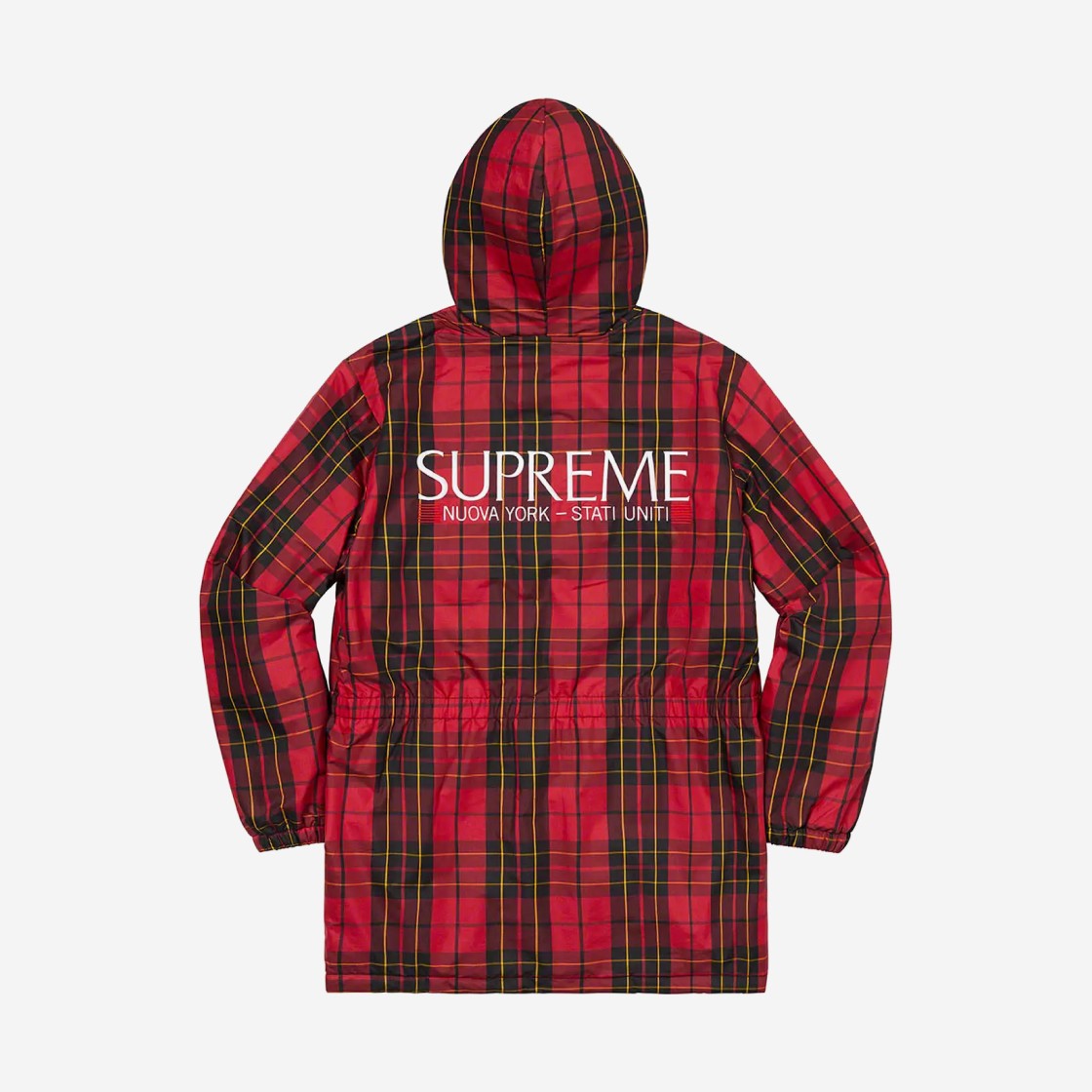 Supreme Polartec Lined Sideline Parka Tartan - 21SS 상세 이미지 1