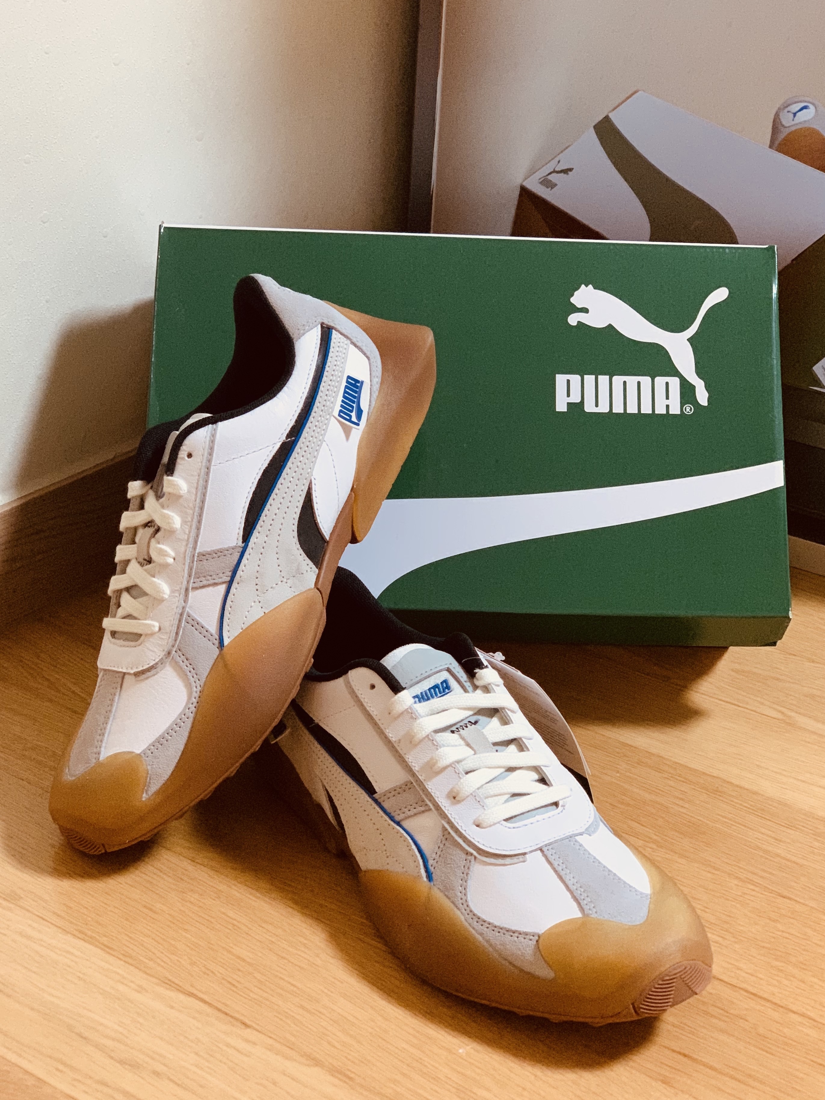 Puma Vaderon White 착용 스타일