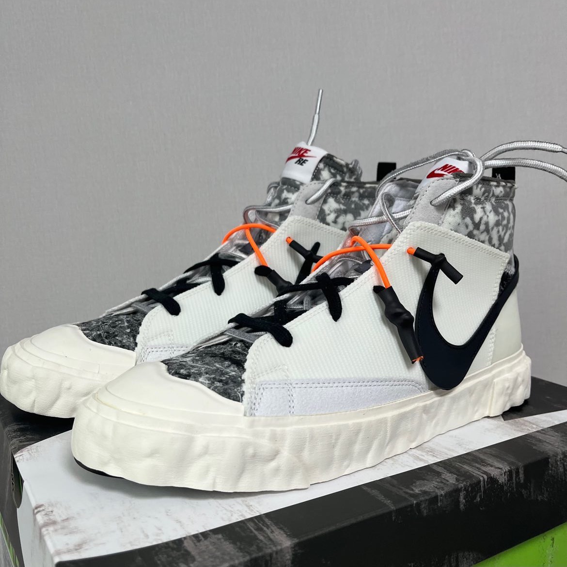 Nike x Readymade Blazer Mid White 착용 스타일