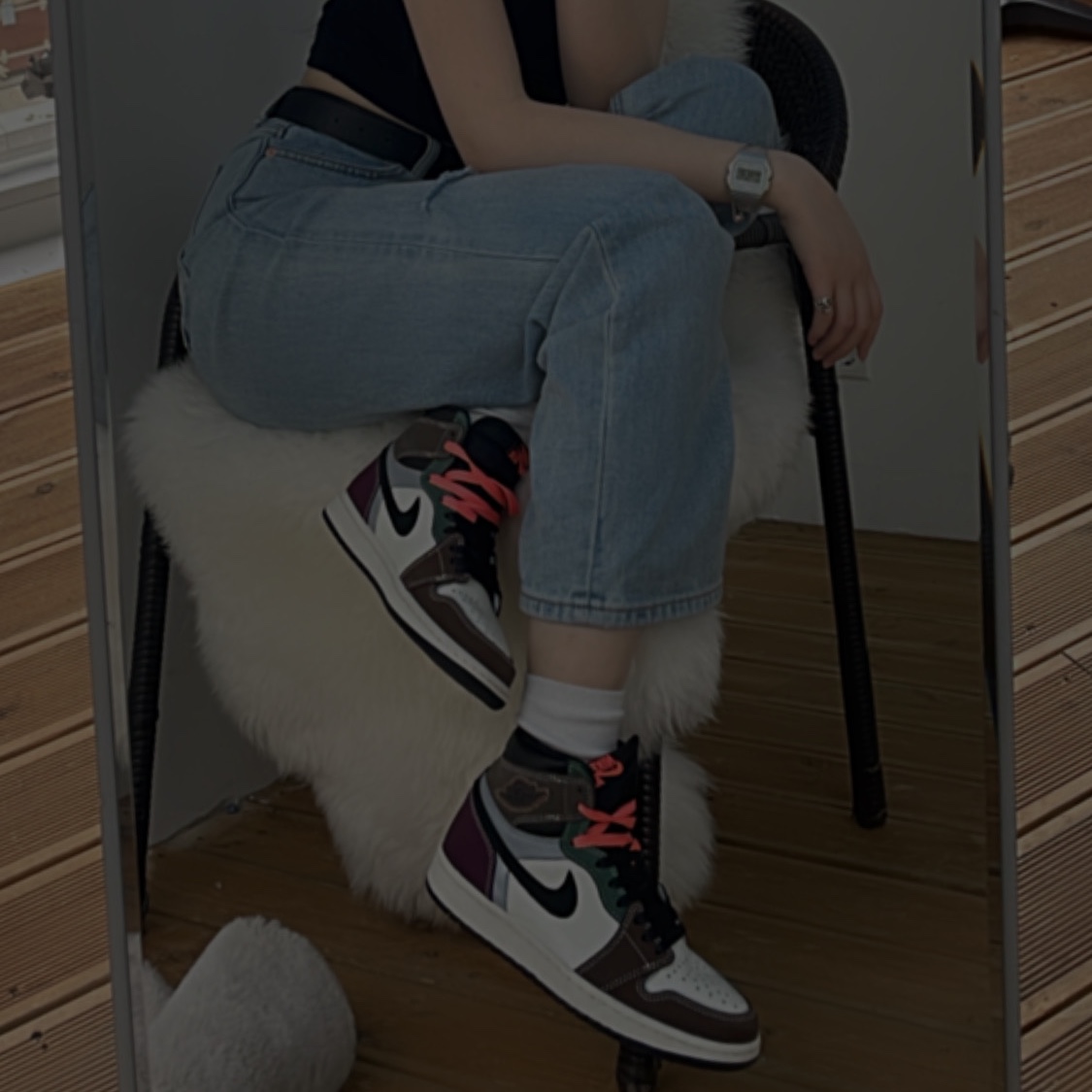 Jordan 1 Retro High OG Craft 착용 스타일 - 2