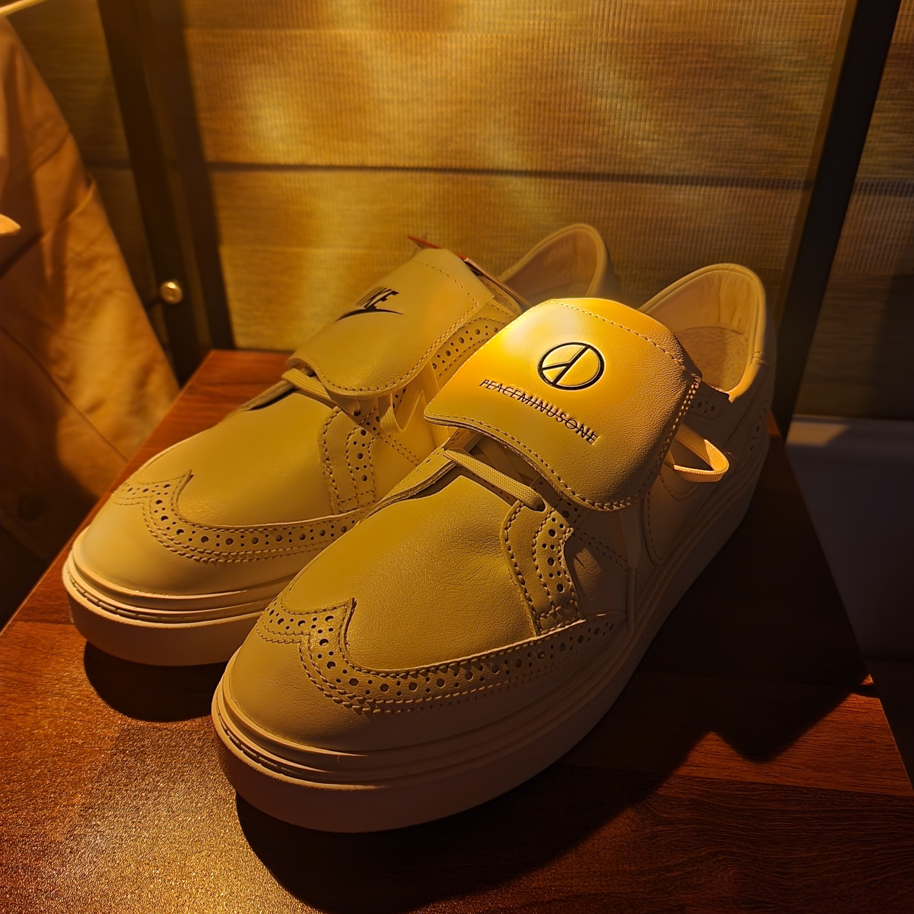 Nike x Peaceminusone Kwondo1 White 착용 스타일