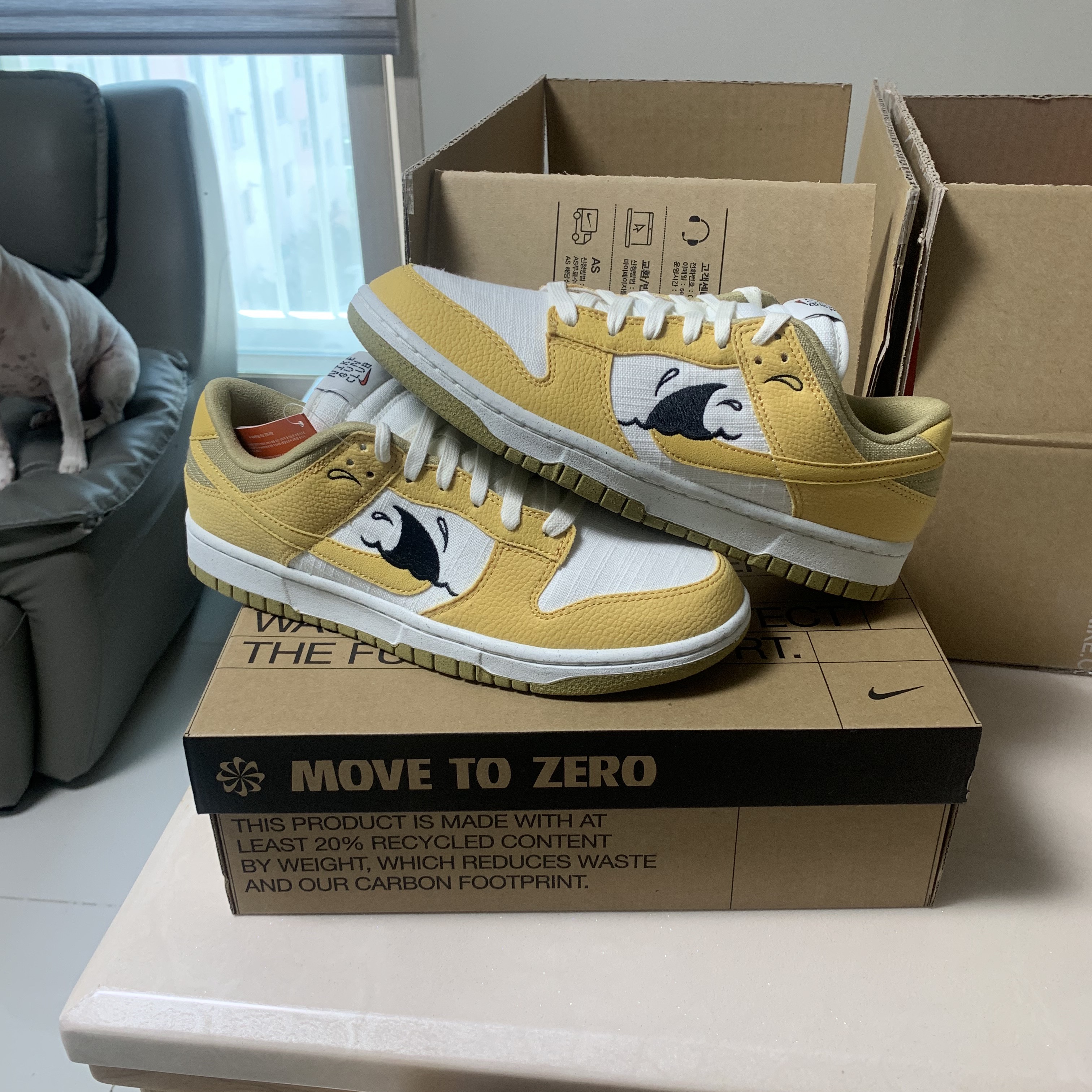 Nike Dunk Low Retro SE Next Nature Nike Sun Club 착용 스타일 - 1