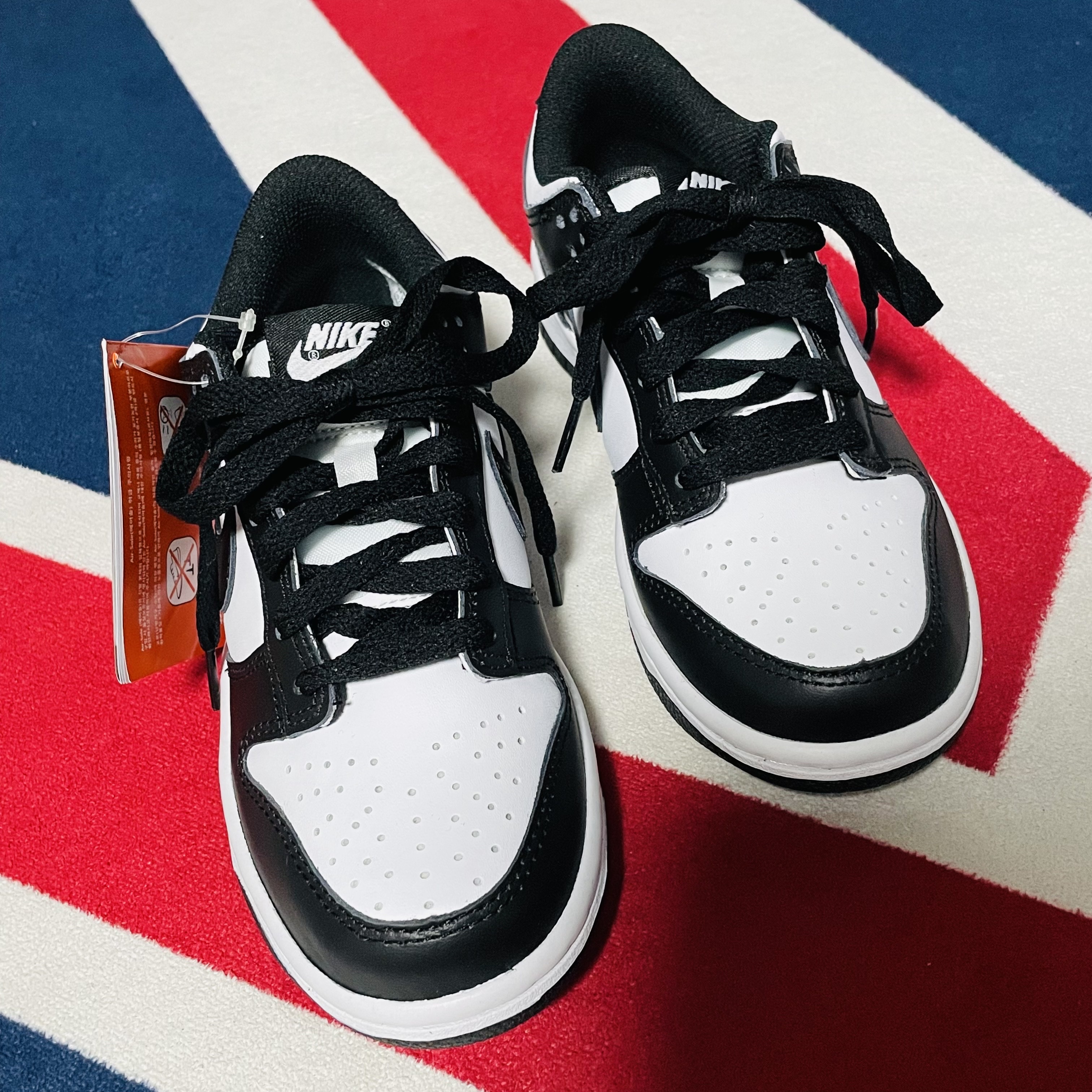 (GS) Nike Dunk Low Black 착용 스타일 - 2