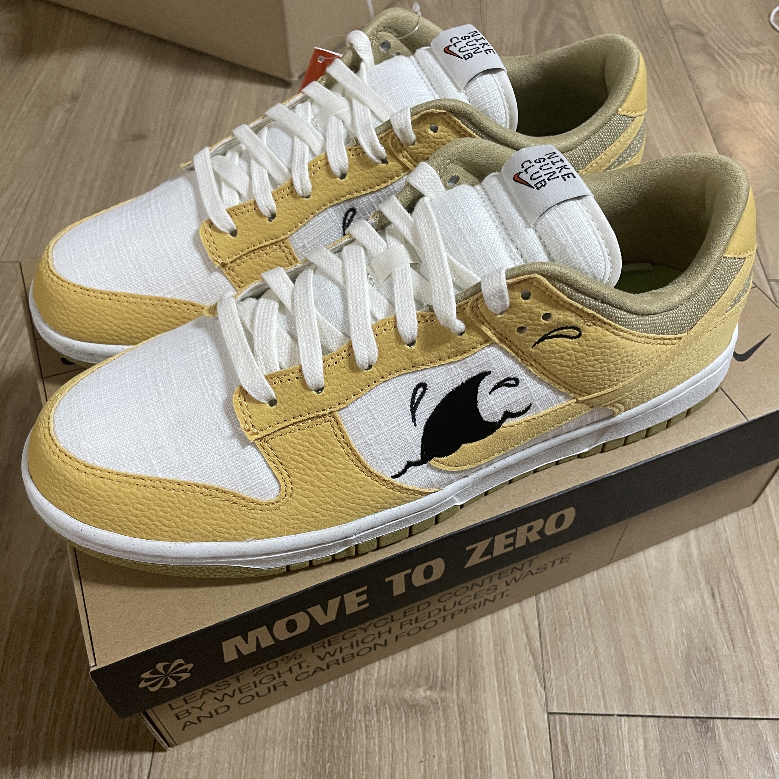 Nike Dunk Low Retro SE Next Nature Nike Sun Club 착용 스타일 - 1