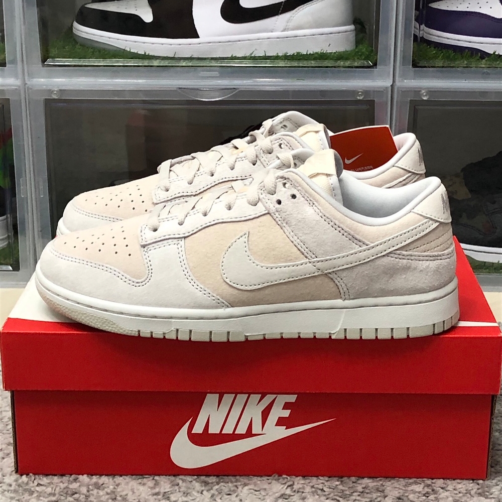 Nike Dunk Low Retro PRM Vast Grey 착용 스타일 - 1