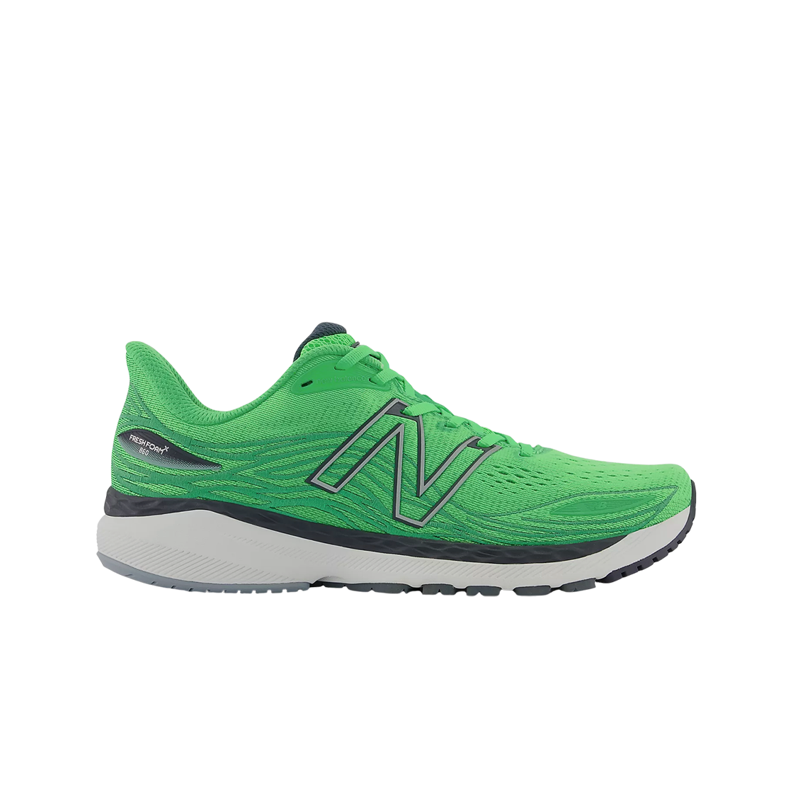 뉴발란스 프레쉬 폼 X 860 v12 그린 팩 - 2E 와이드(New Balance Fresh Foam X 860 v12 Green Pack - 2E Wide) - 1