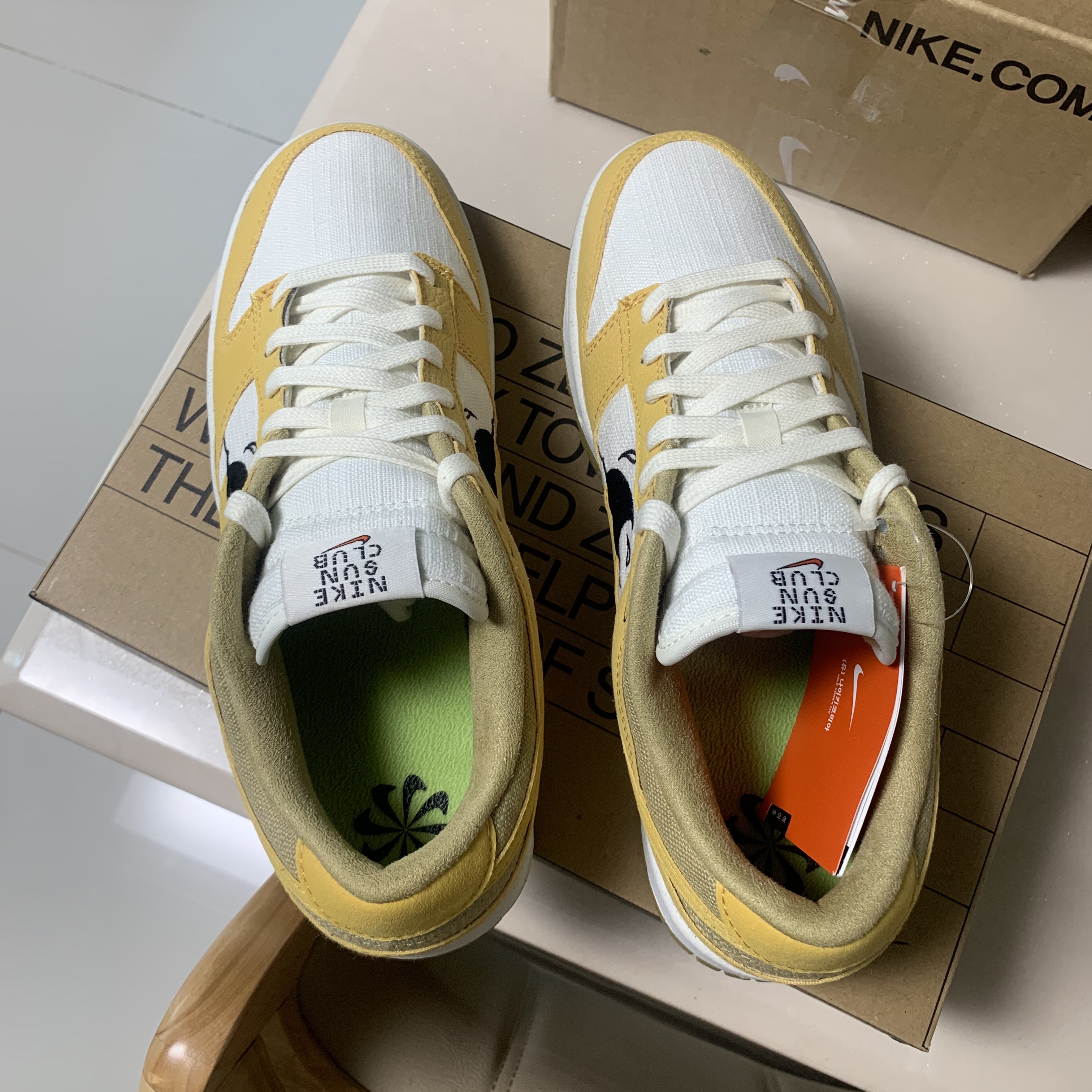 Nike Dunk Low Retro SE Next Nature Nike Sun Club 착용 스타일 - 5