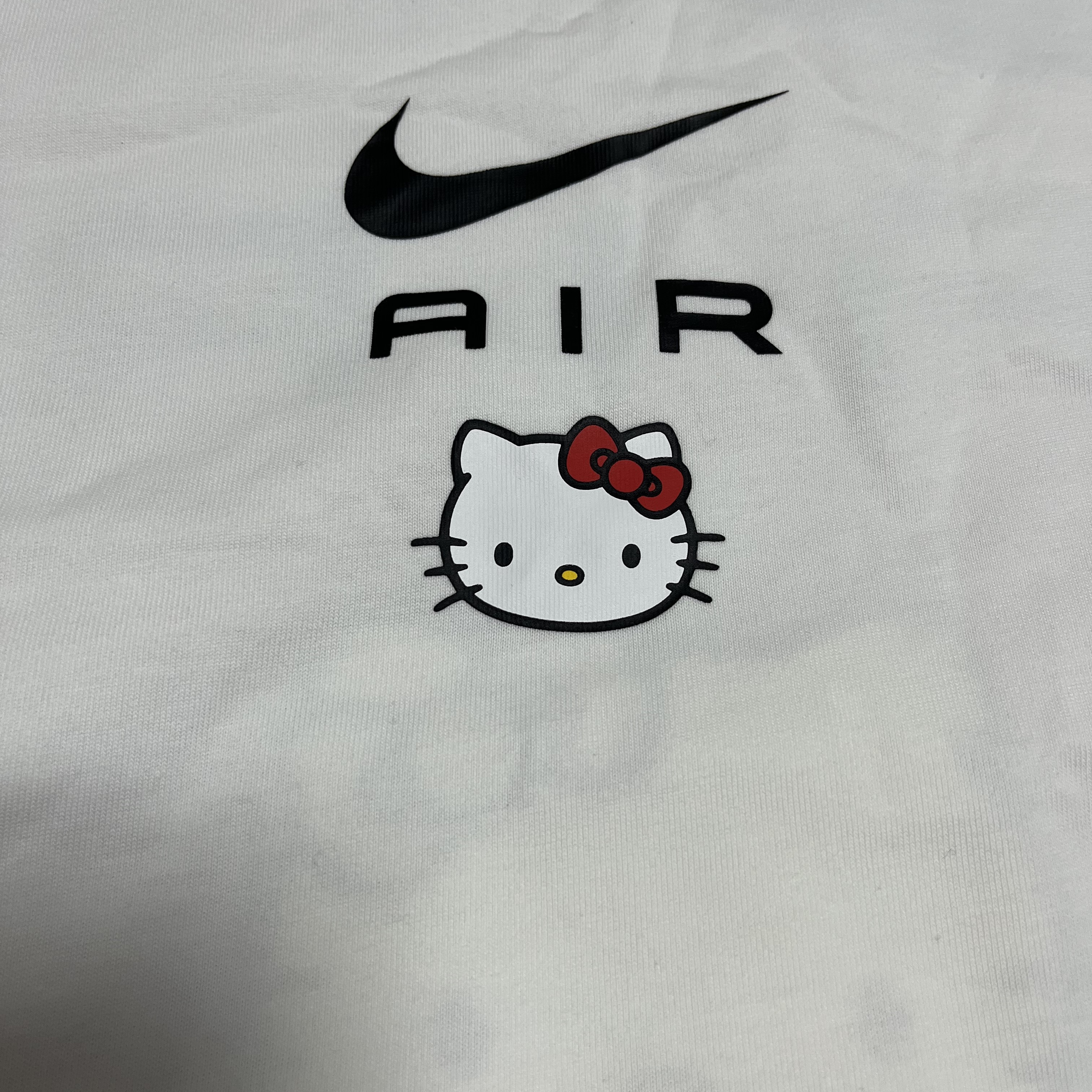 Nike x Hello Kitty NRG Air T-Shirt White - Asia 착용 스타일 - 2