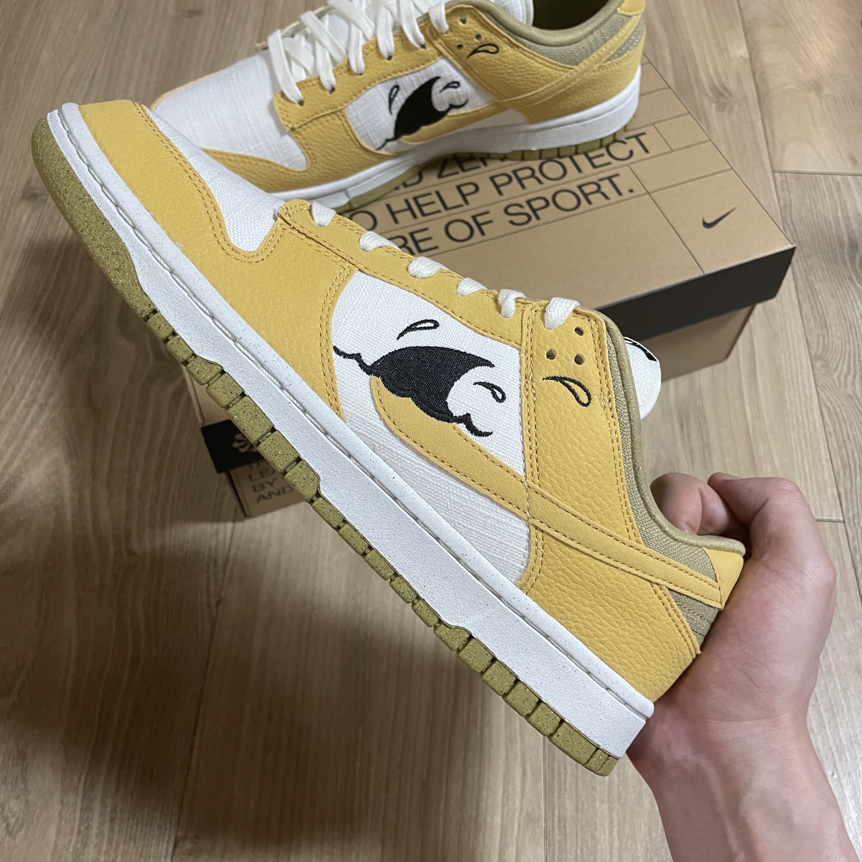 Nike Dunk Low Retro SE Next Nature Nike Sun Club 착용 스타일 - 2