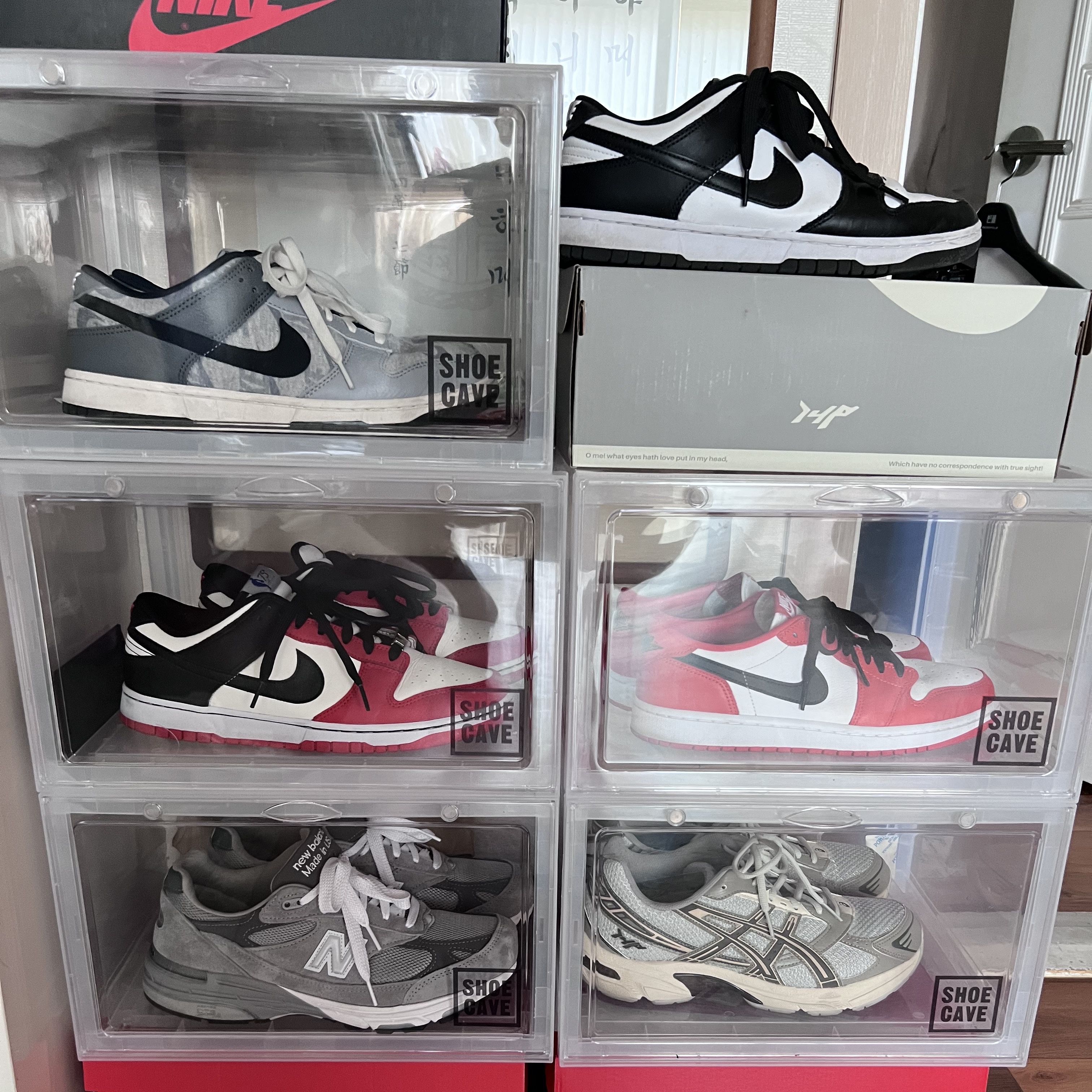 New Balance 993 Made in USA Grey - D Standard, Jordan 1 Low OG Starfish 착용 스타일