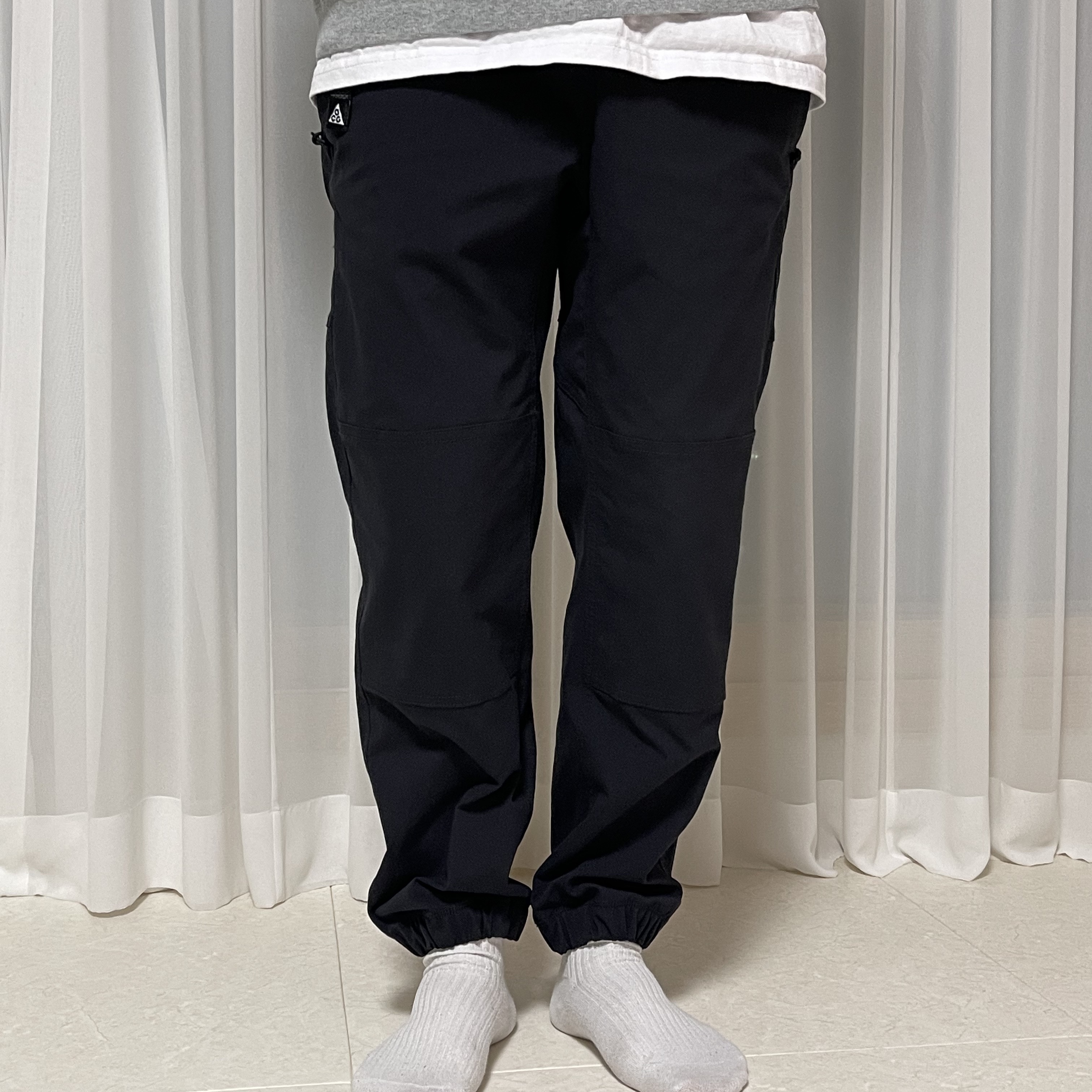 Nike ACG Tailwind Cap Black, Nike ACG Trail Pants Black - Asia 착용 스타일 - 3