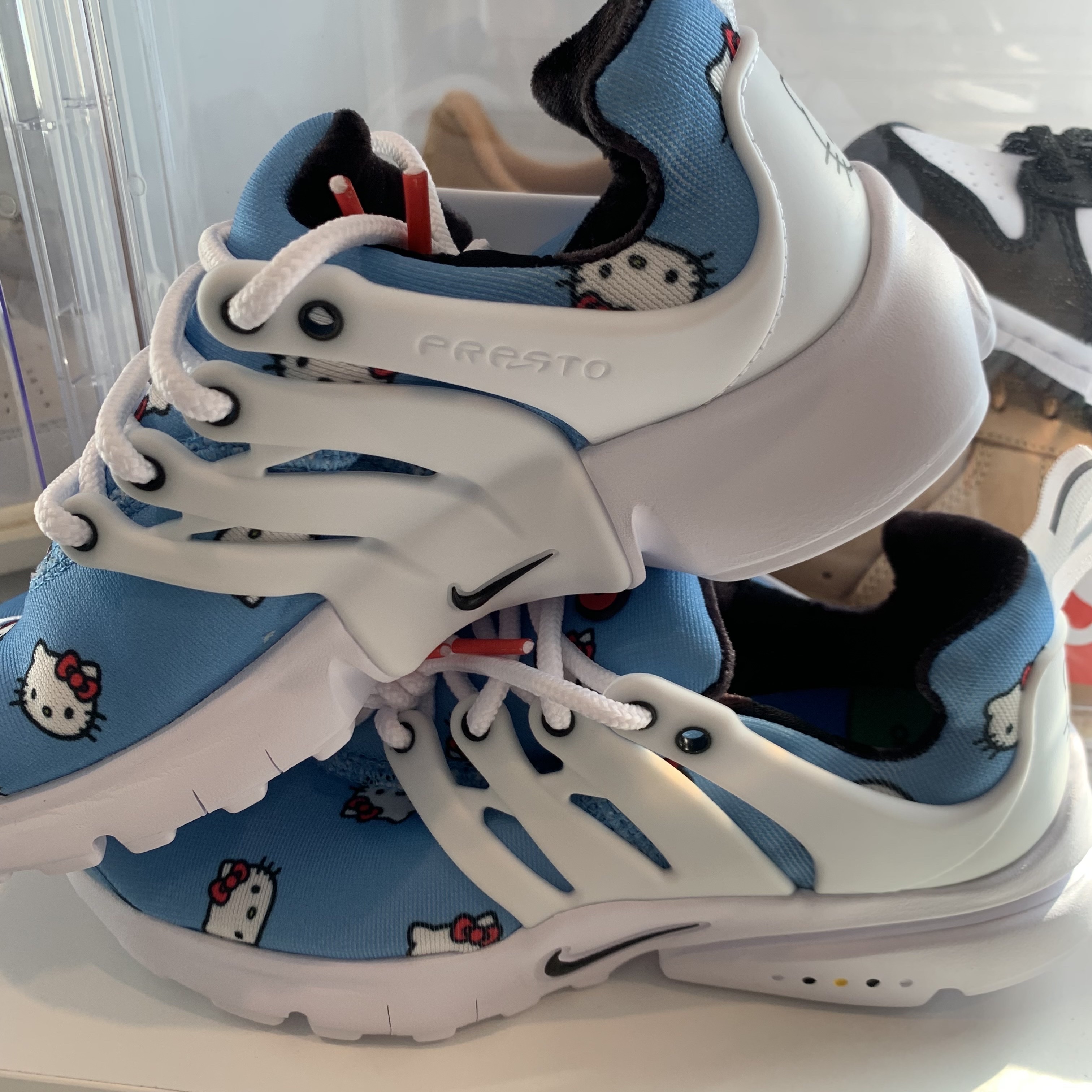 (PS) Nike x Hello Kitty Air Presto University Blue 착용 스타일 - 4