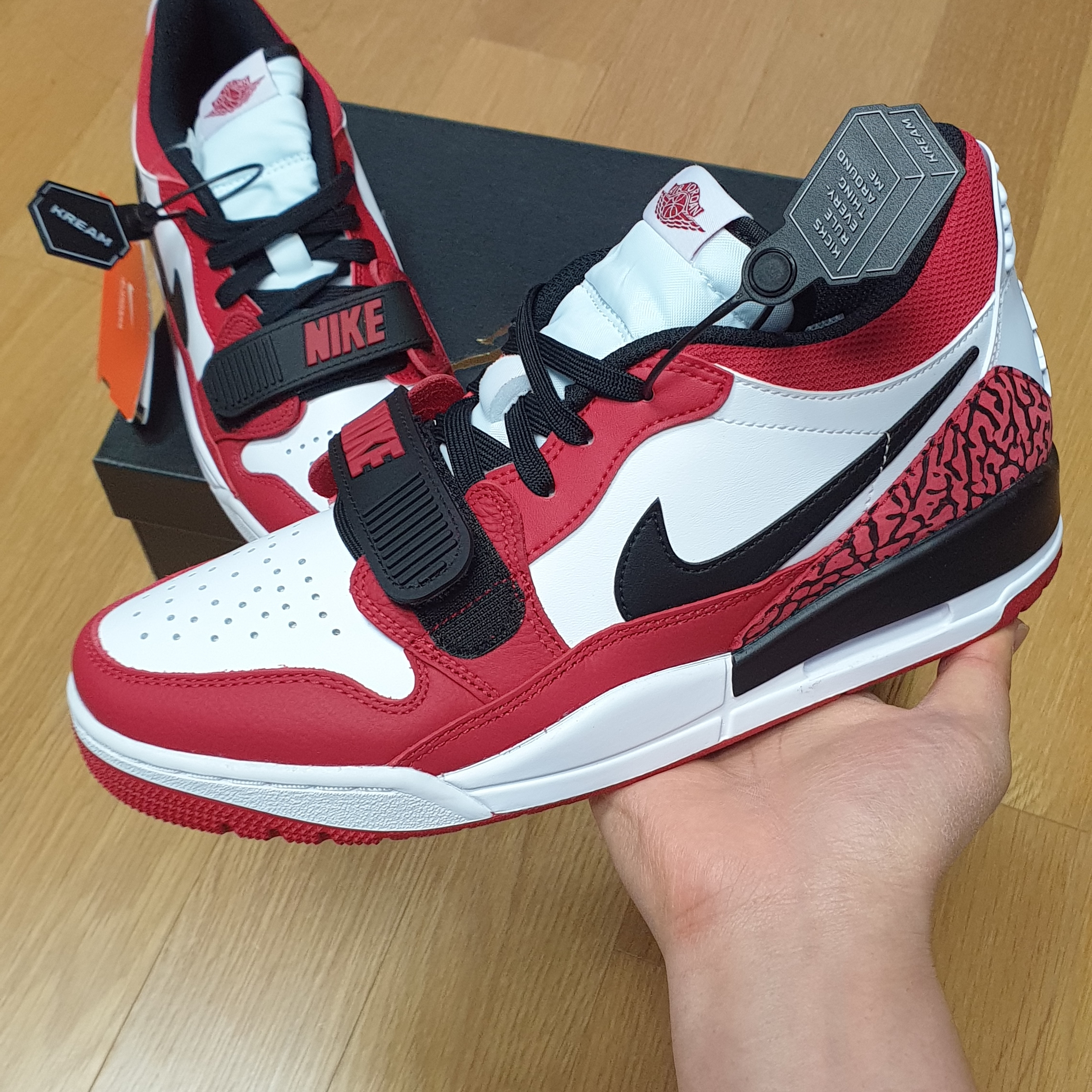 Jordan Legacy 312 Low Chicago 2022 착용 스타일