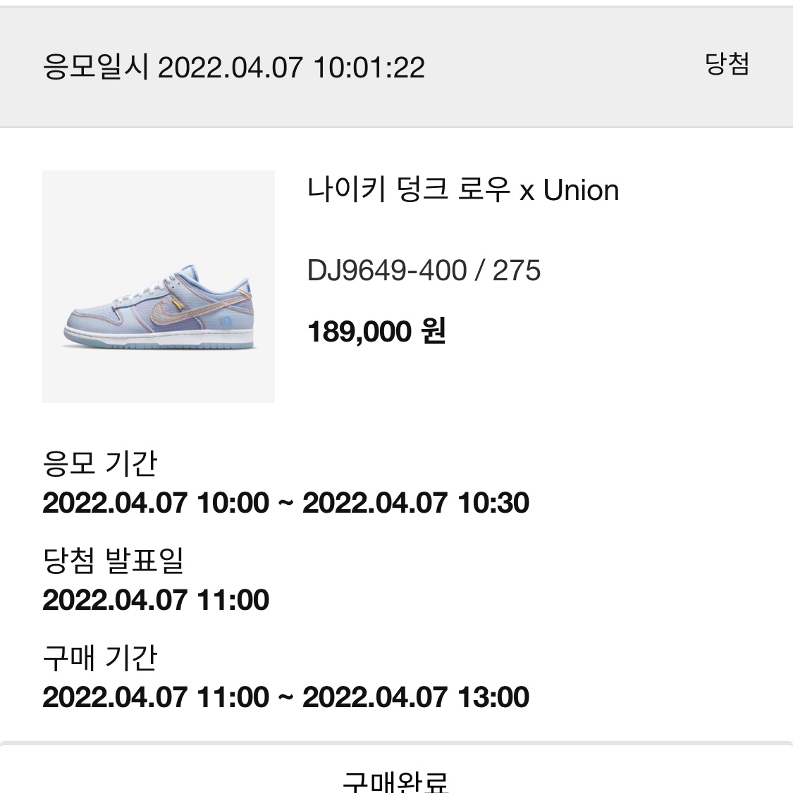 Nike x Union Dunk Low Passport Pack Argon 착용 스타일 - 2