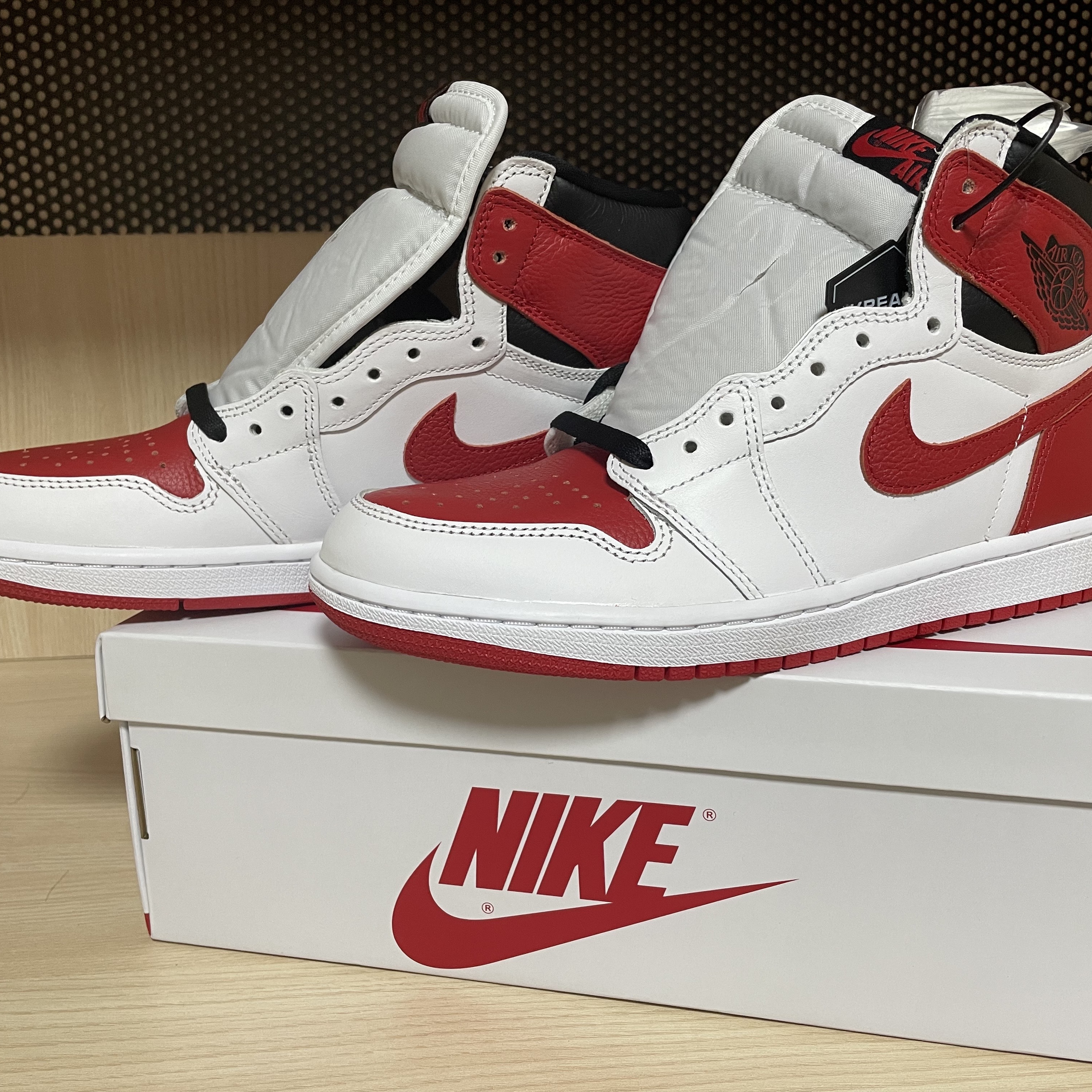 Jordan 1 Retro High OG Heritage 착용 스타일 - 1