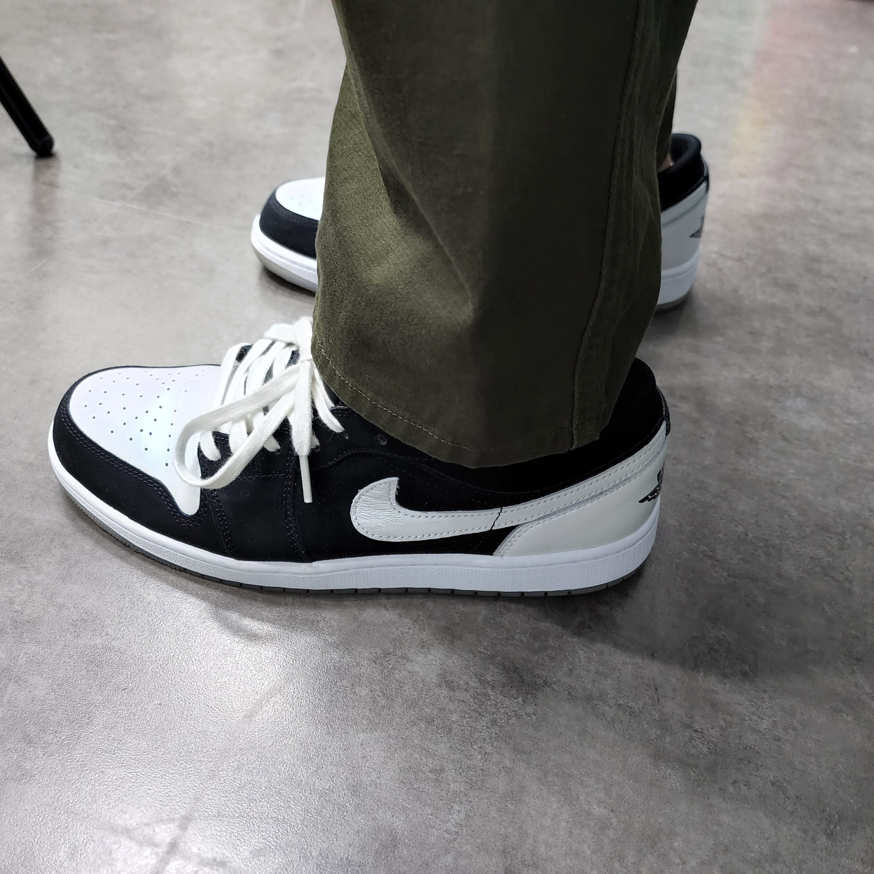 Jordan 1 Low SE Diamond 착용 스타일 - 2