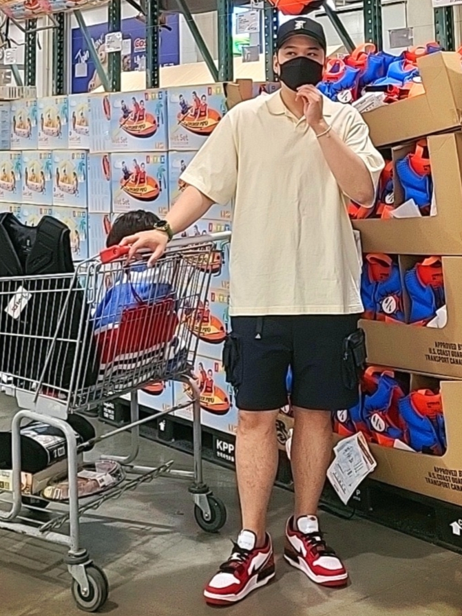 Jordan Legacy 312 Low Chicago 2022, Essentials Short Sleeve Polo Cream - 21SS 착용 스타일 - 2