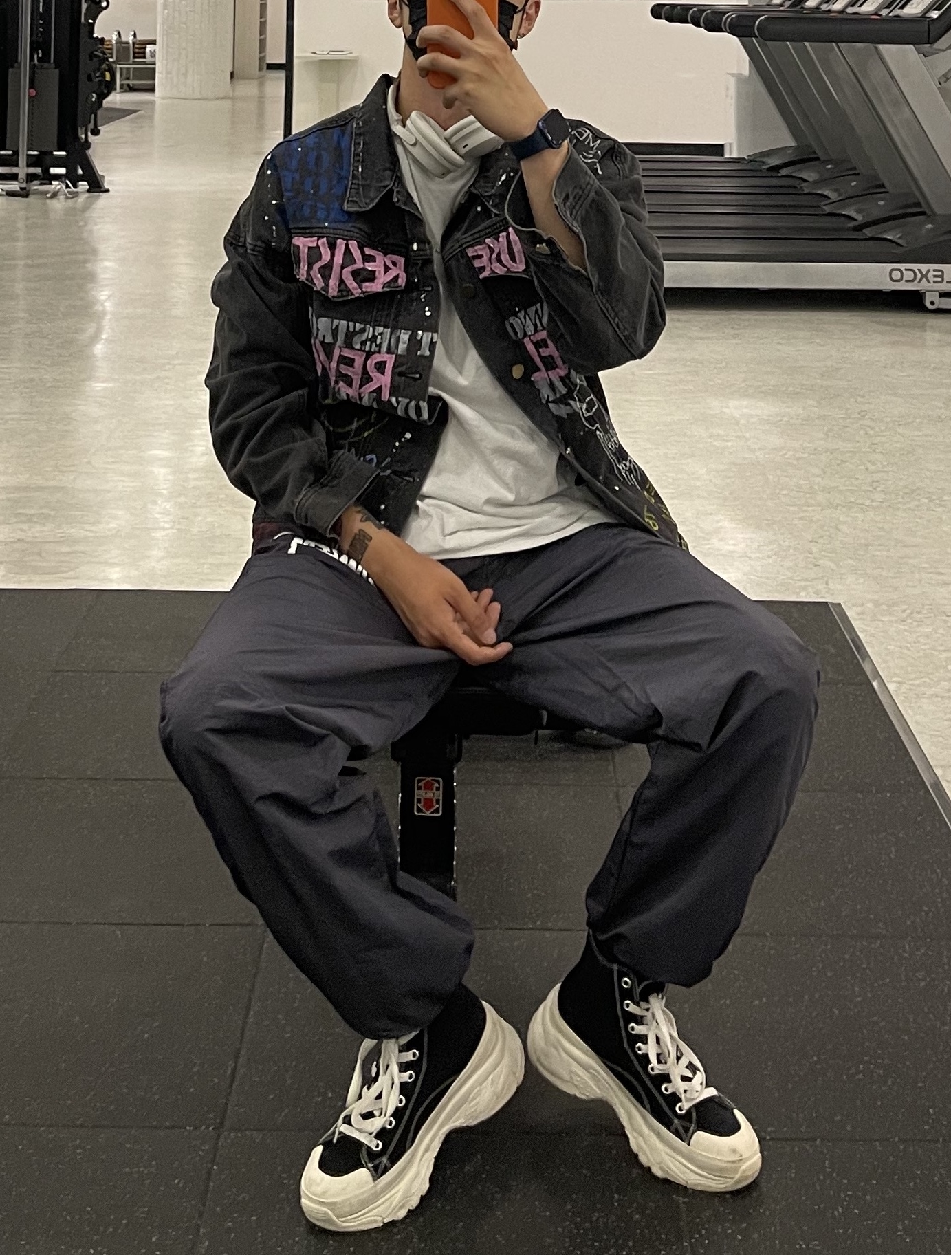 Nike x Stussy Beach Pants Off Noir, Apple Watch Series 7 41mm GPS Blue Aluminum Case with Sport Band Abyss Blue (Korean Ver.) 착용 스타일