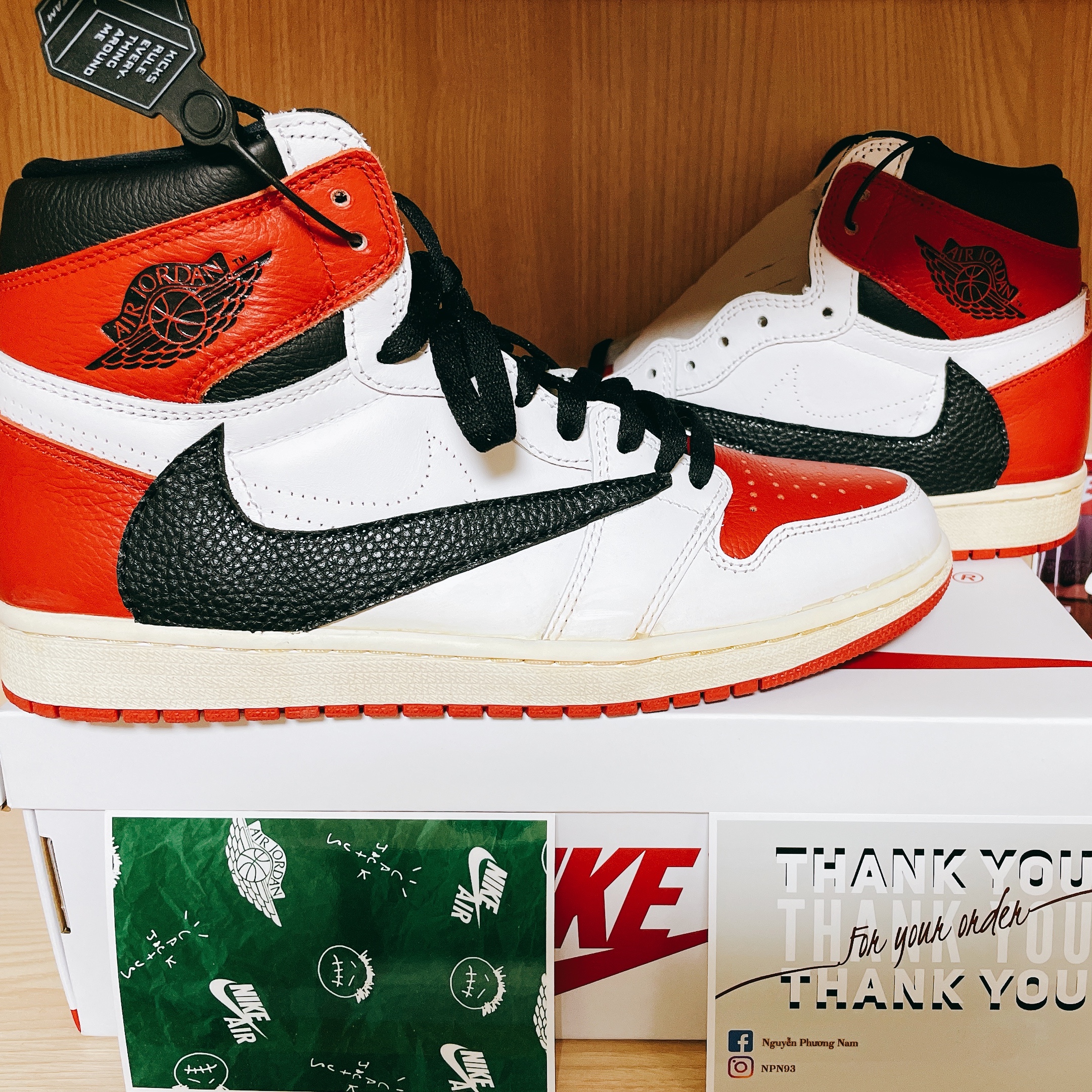 Jordan 1 Retro High OG Heritage 착용 스타일 - 2