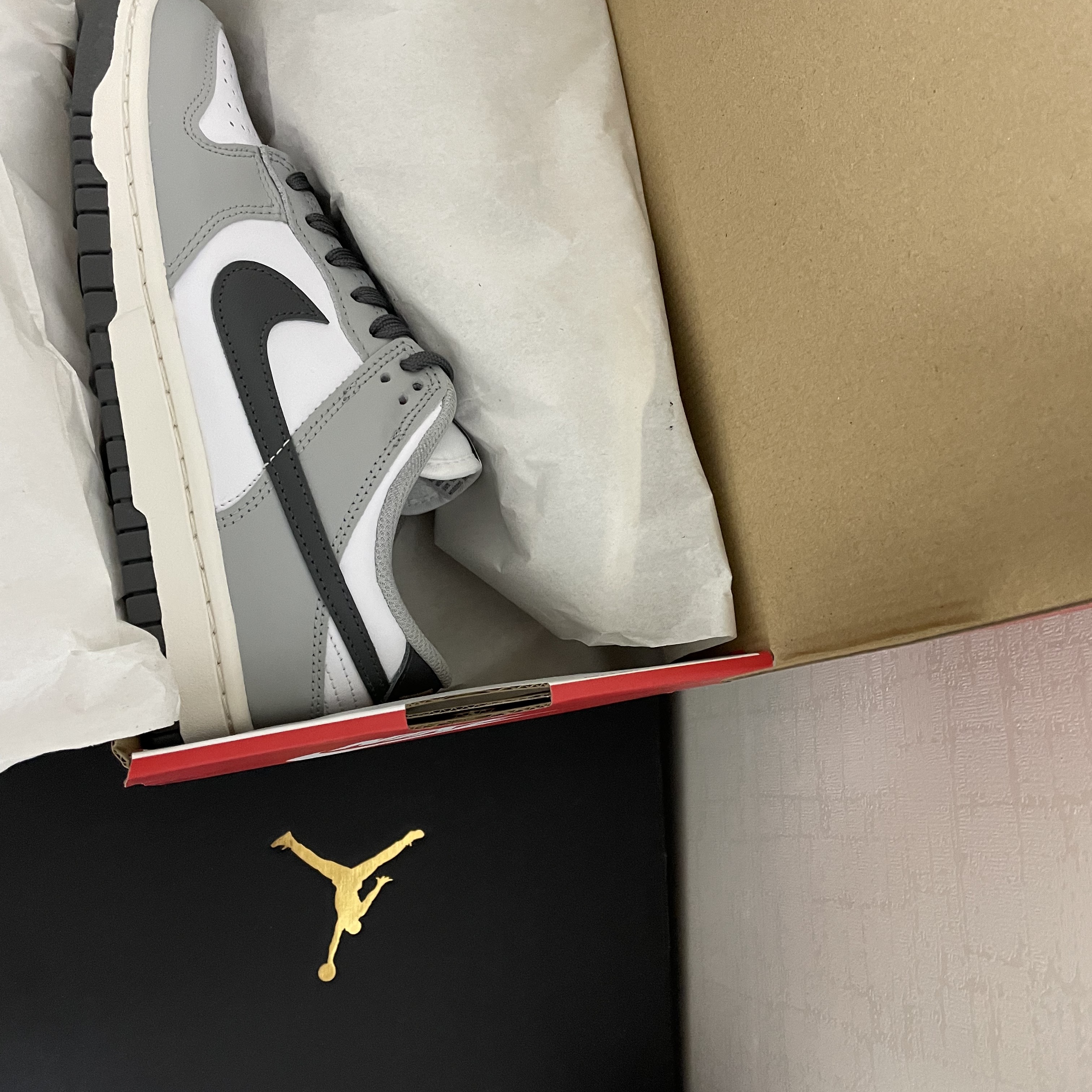 (W) Nike Dunk Low Light Smoke Grey 착용 스타일