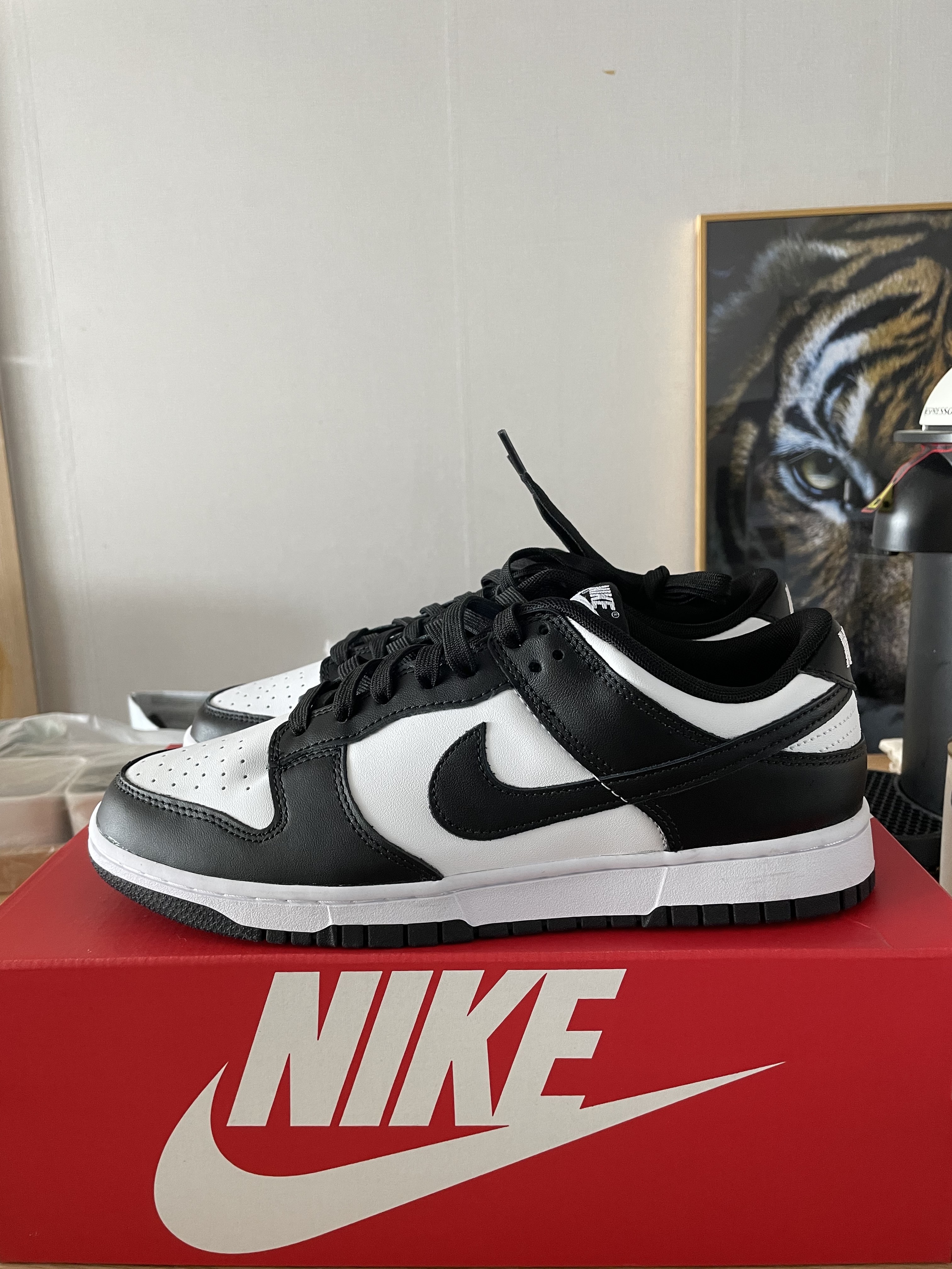 Nike Dunk Low Retro Black 착용 스타일