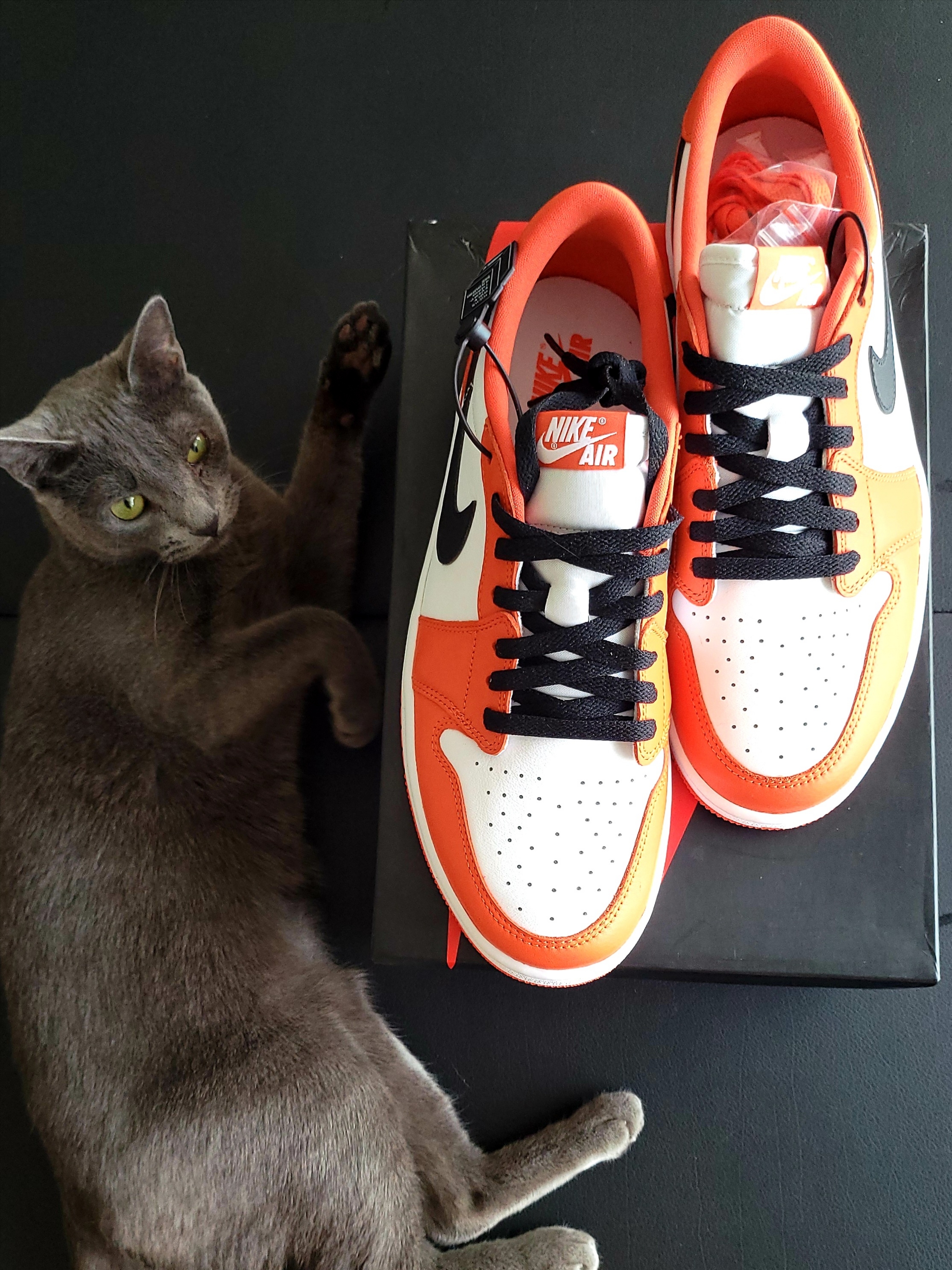Jordan 1 Low OG Starfish 착용 스타일