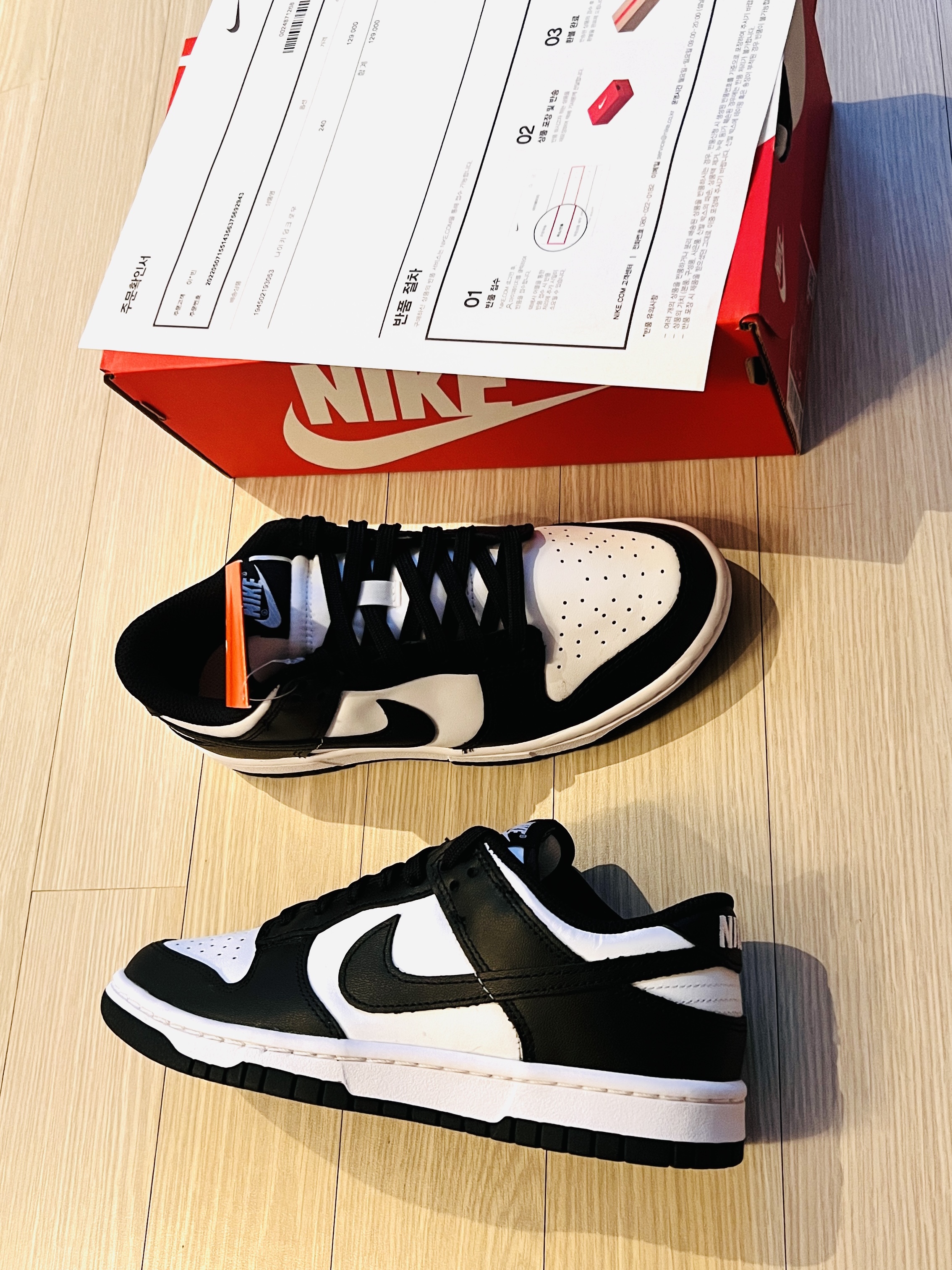 (W) Nike Dunk Low Black, Nike Dunk Low Retro Black 착용 스타일