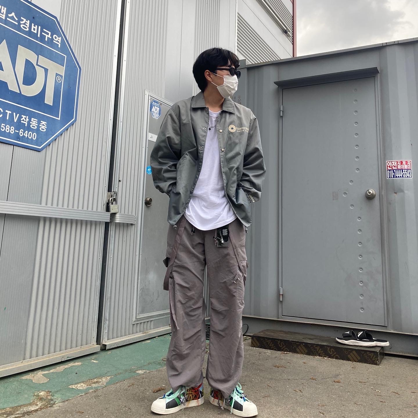 Adidas x Sean Wotherspoon Superstar Superearth Black 착용 스타일