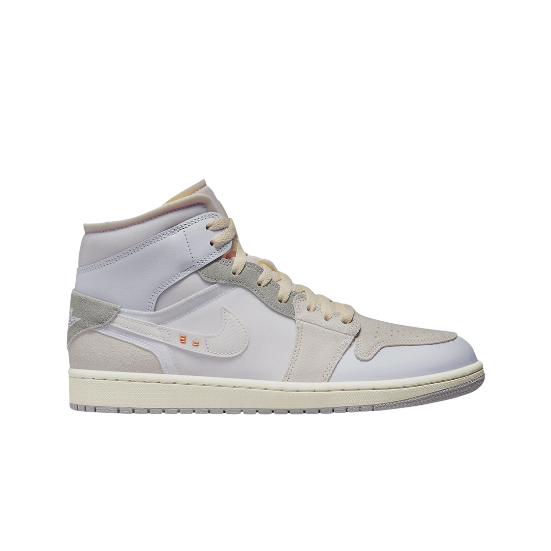조던 1 미드 SE 크래프트 화이트 앤 팬텀(Jordan 1 Mid SE Craft White and Phantom)