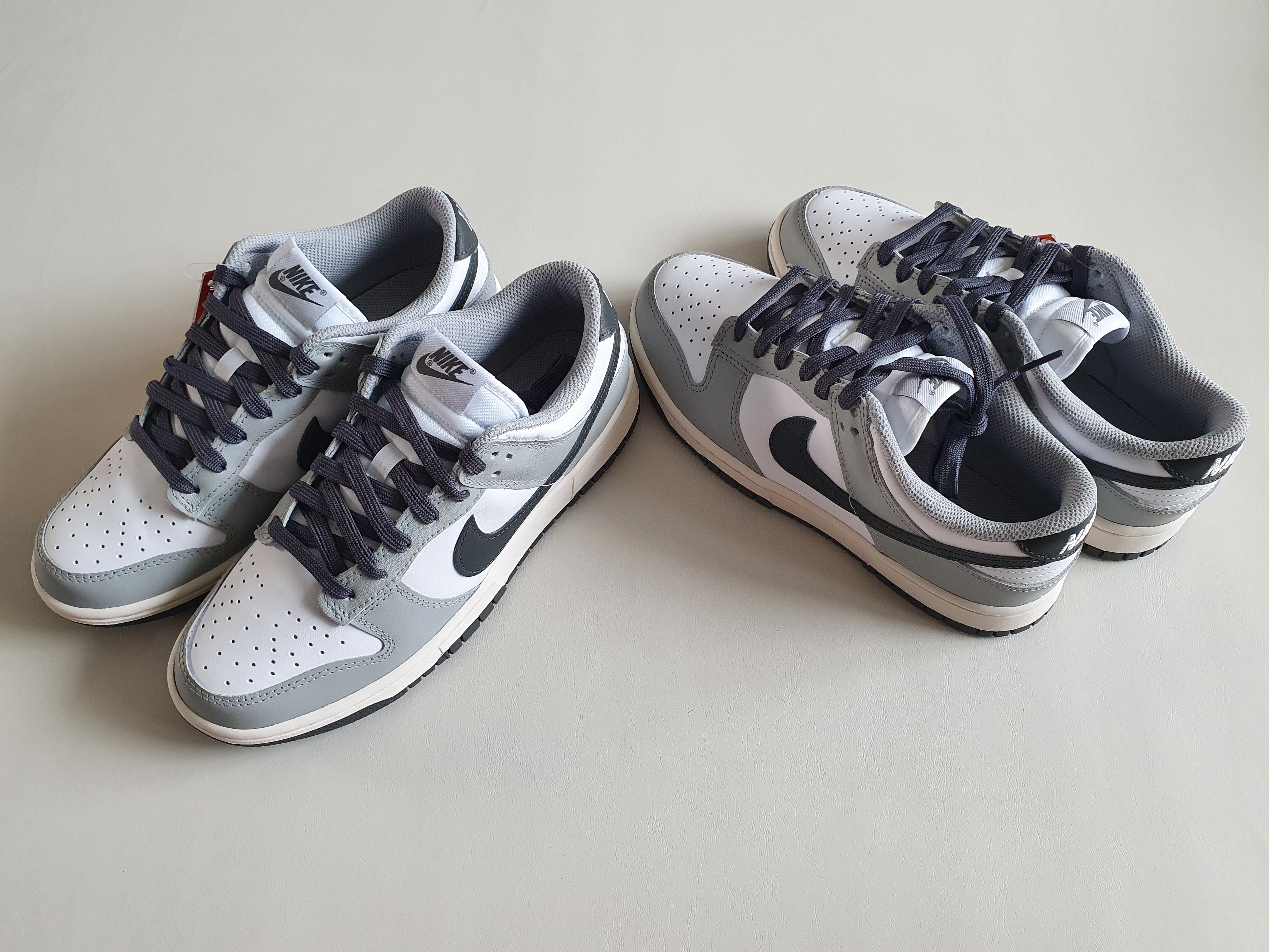 (W) Nike Dunk Low Light Smoke Grey 착용 스타일