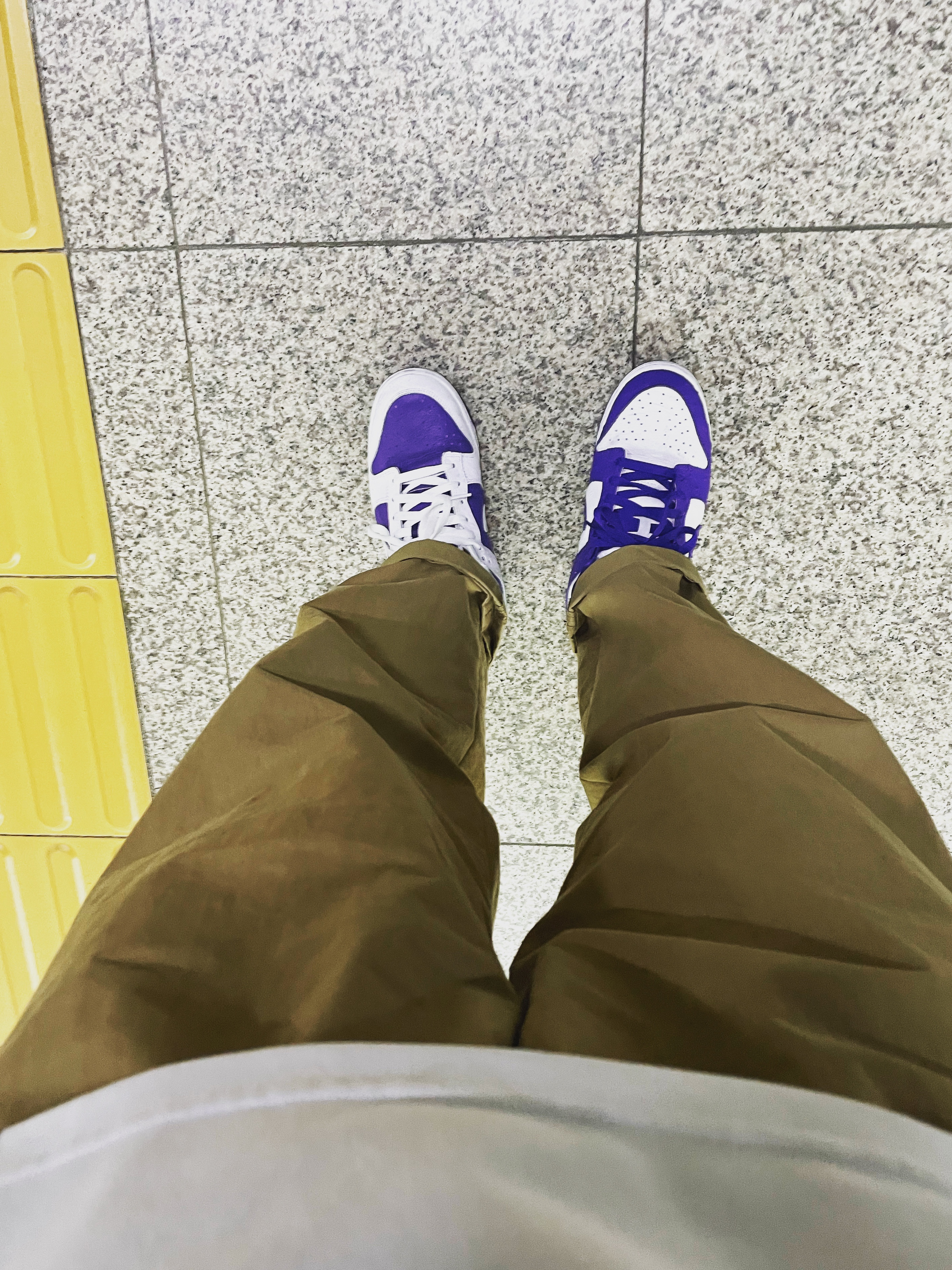 (W) Nike Dunk Low SE Flip, Nike ACG Iceland Map T-Shirt Summit White - US/EU 착용 스타일