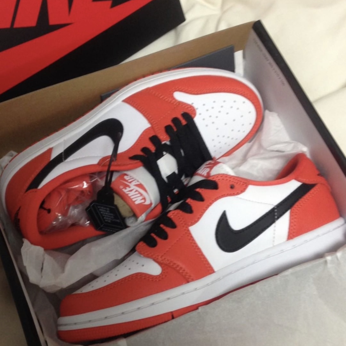 (W) Jordan 1 Low OG Starfish 착용 스타일