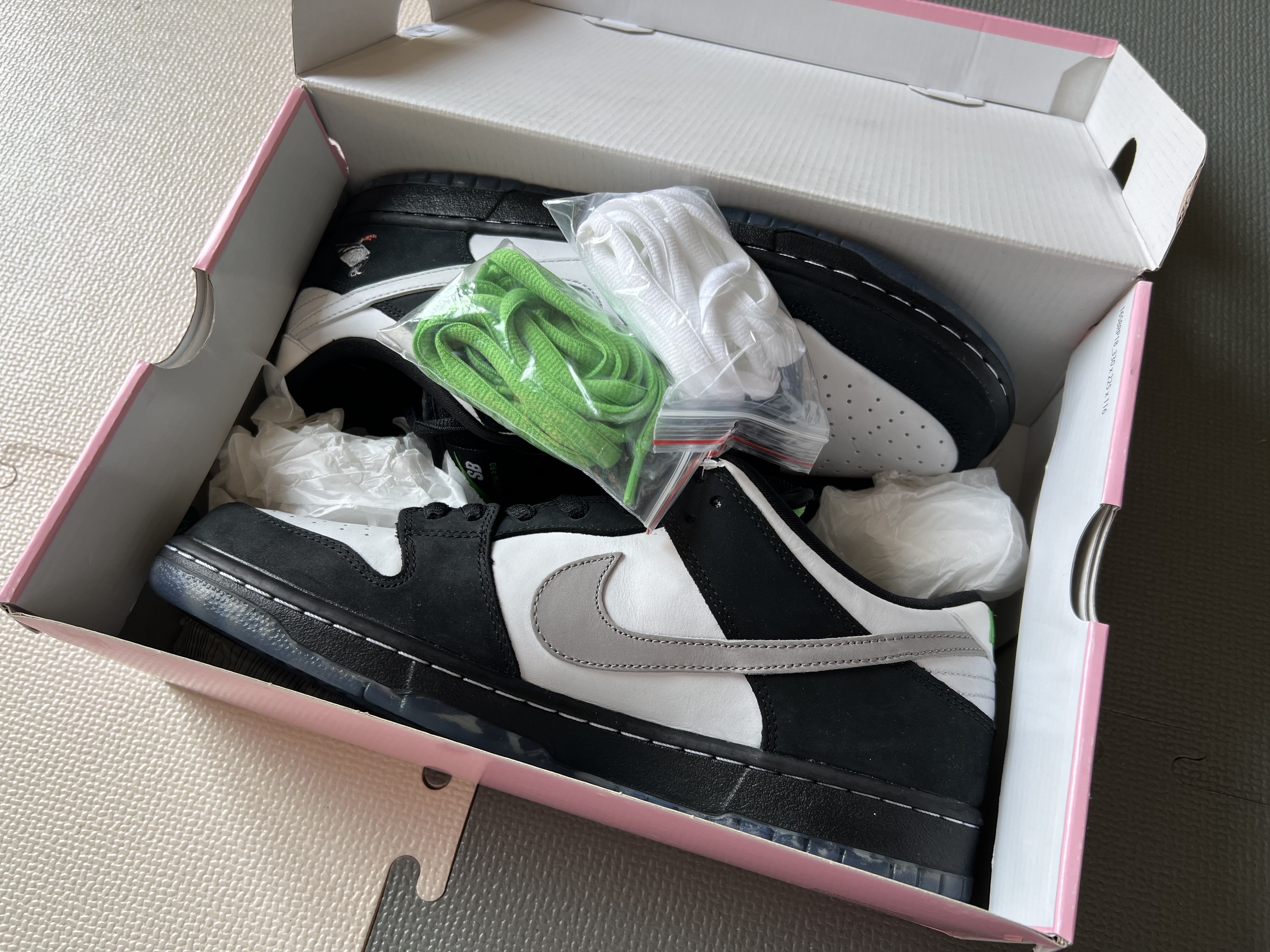 Nike x Staple SB Dunk Low Panda Pigeon 착용 스타일 - 1