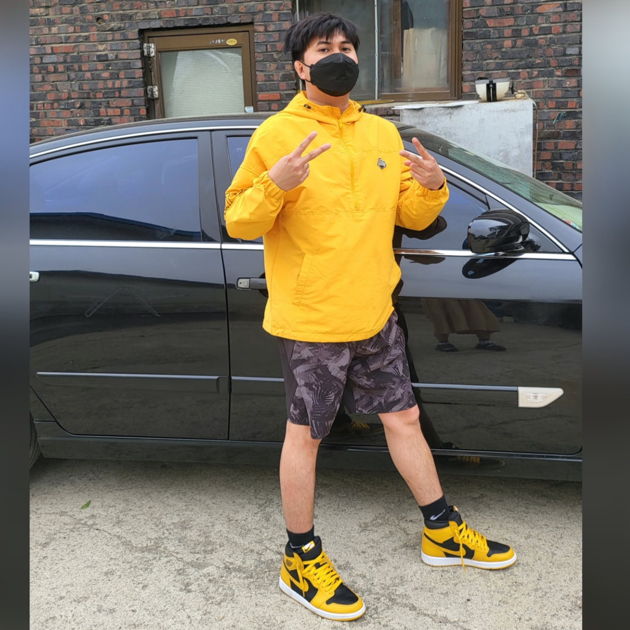 Jordan 1 Retro High OG Pollen 착용 스타일 - 1