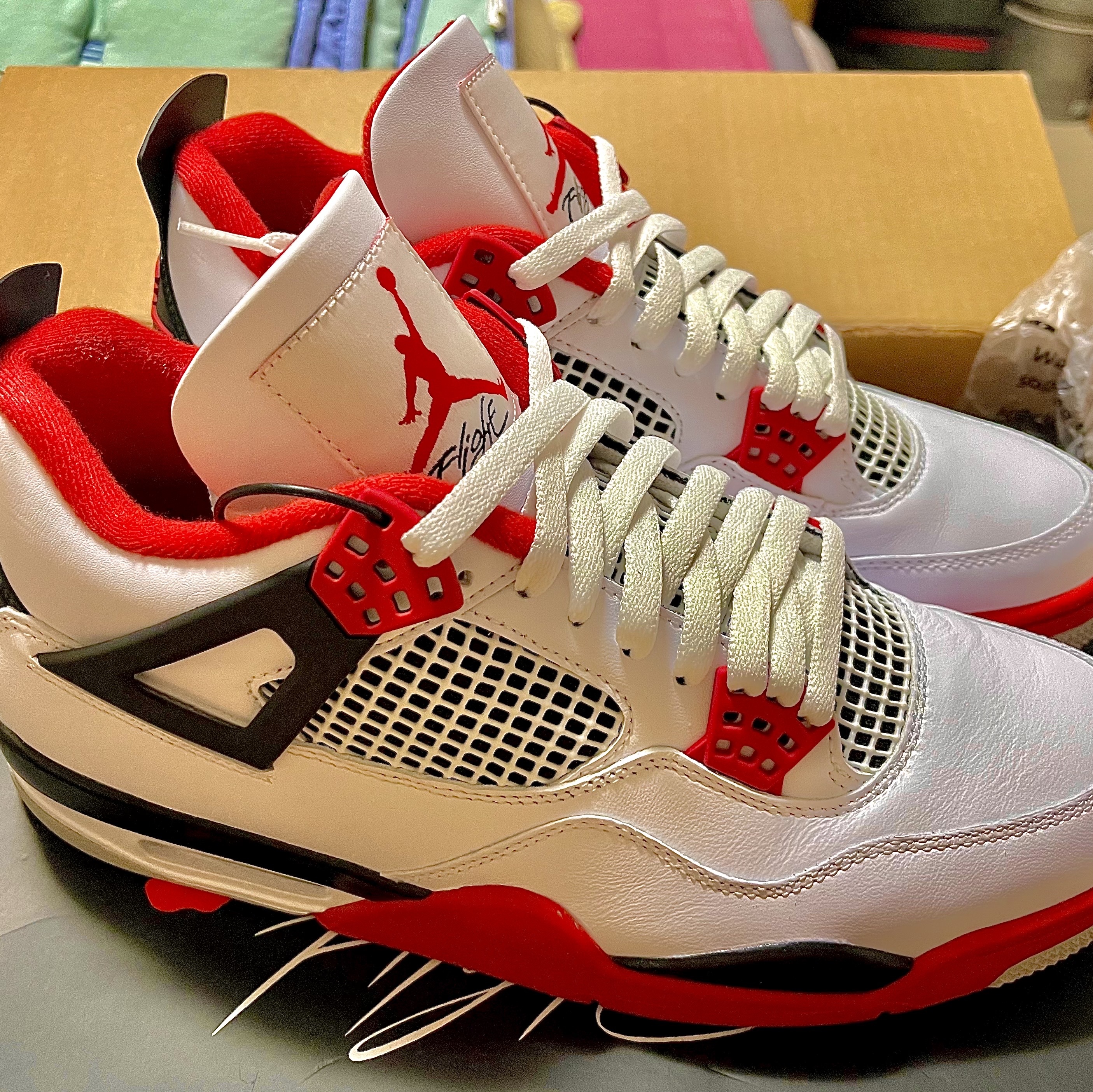 Jordan 4 Retro OG Fire Red 2020 착용 스타일