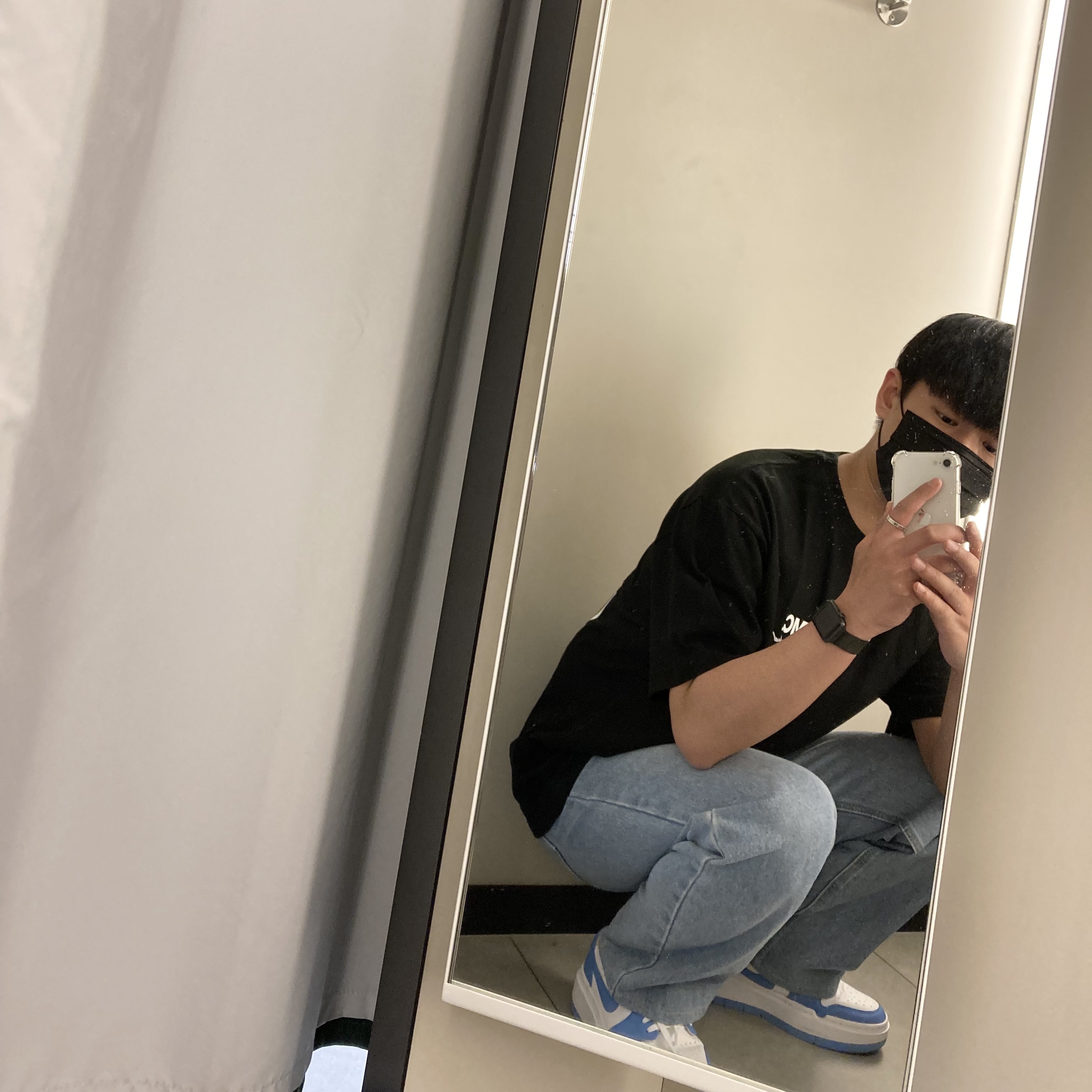 (W) Jordan 1 Elevate Low SE University Blue 착용 스타일