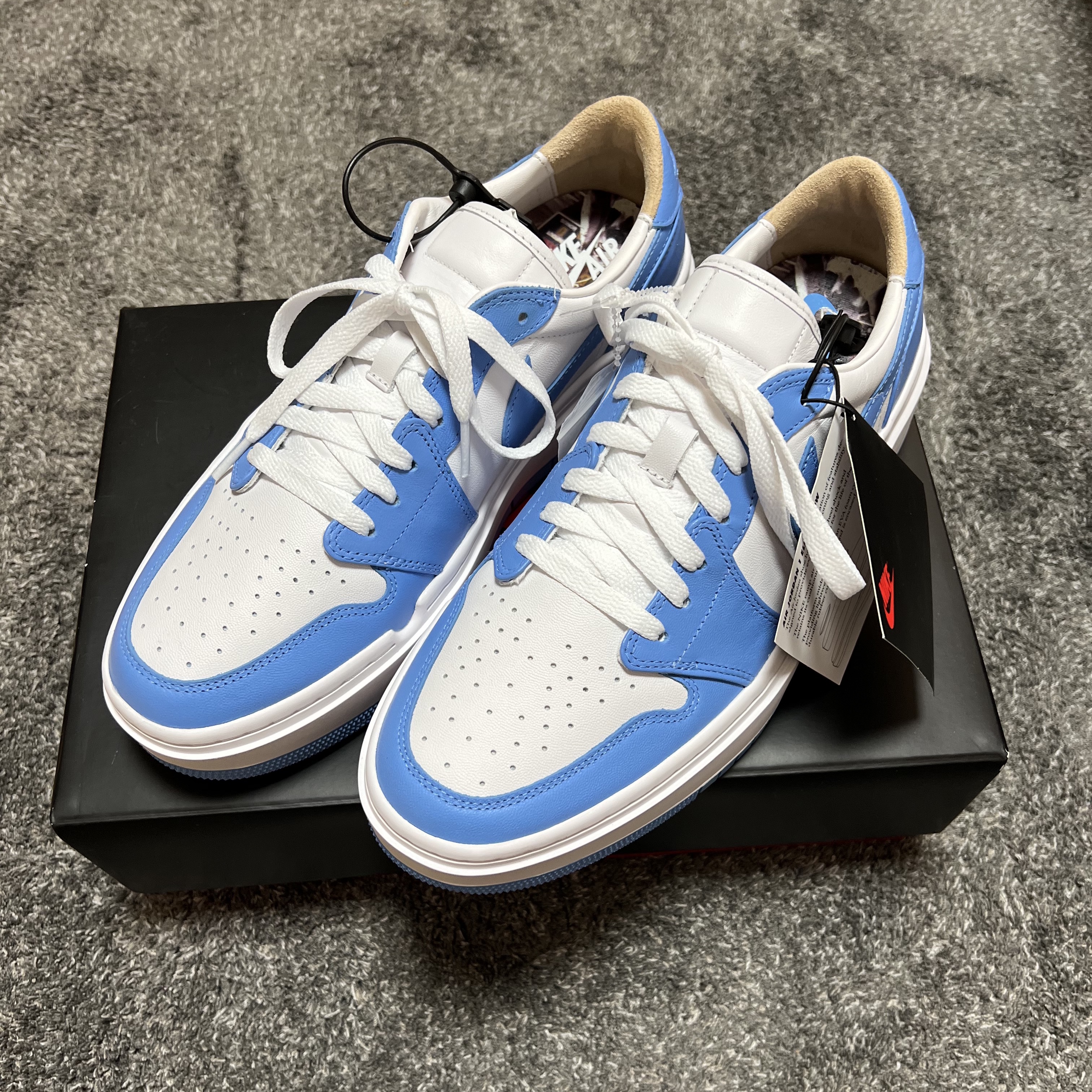(W) Jordan 1 Elevate Low SE University Blue 착용 스타일