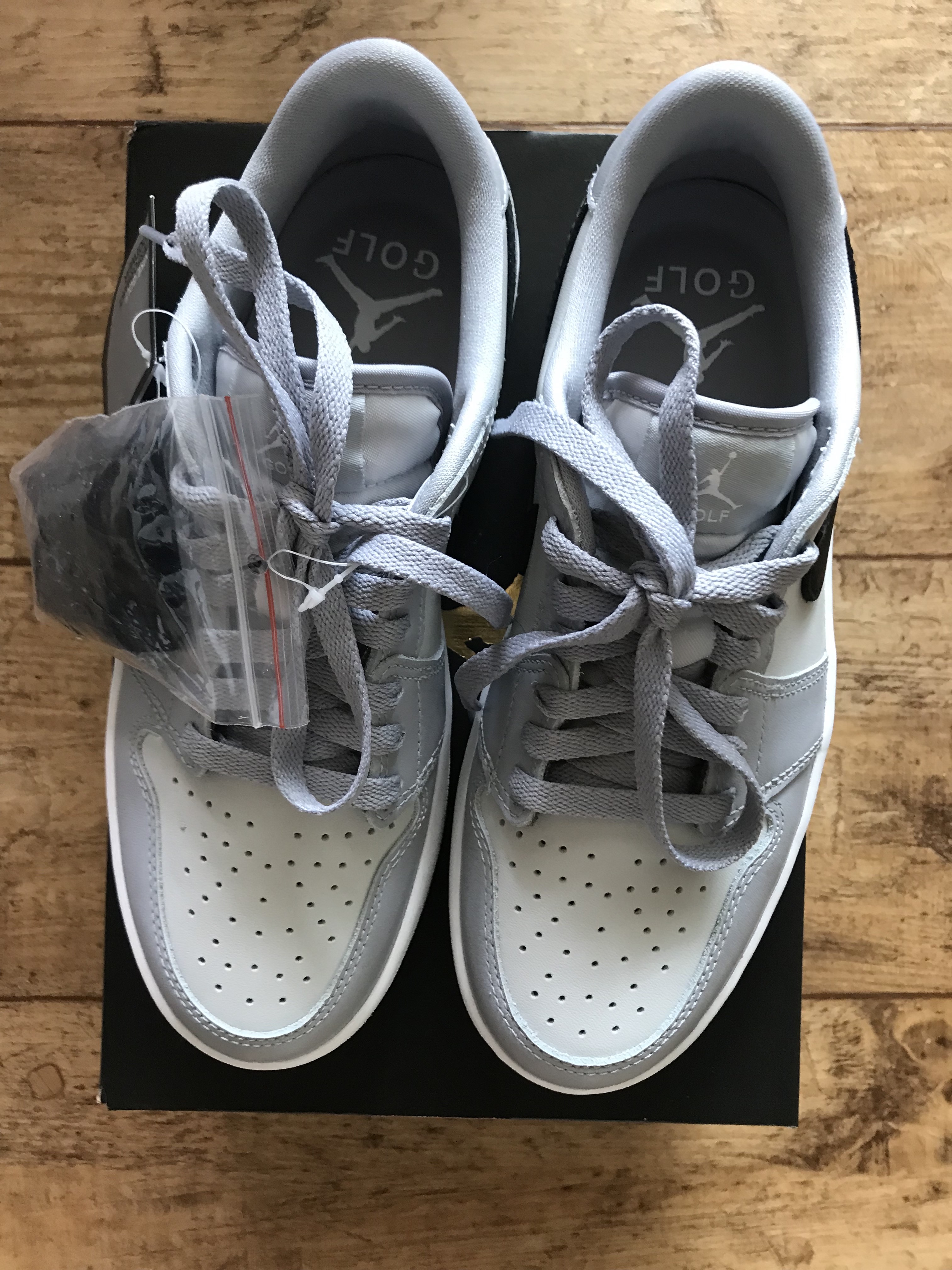 Jordan 1 Low Golf Wolf Grey 착용 스타일