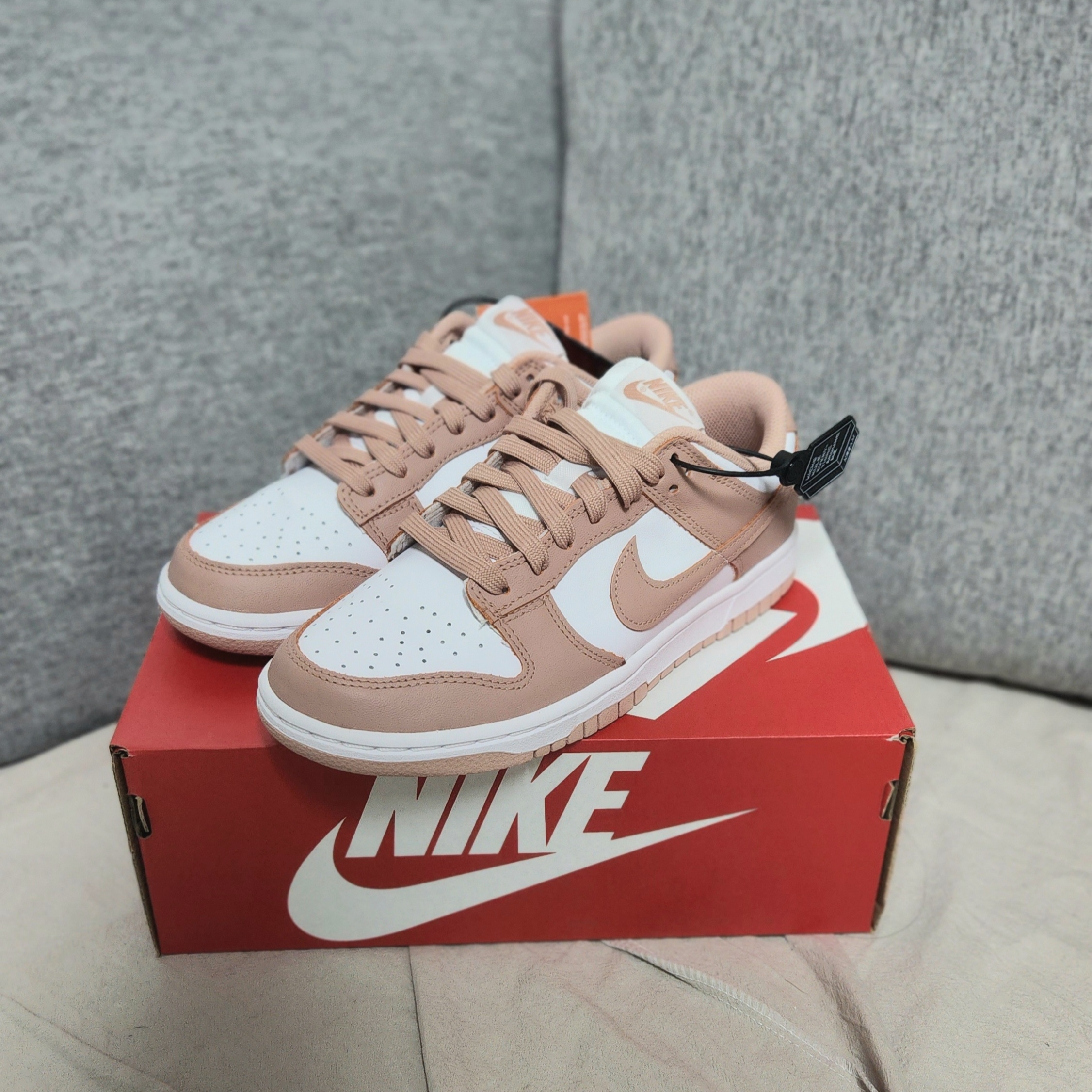 (W) Nike Dunk Low Rose Whisper 착용 스타일